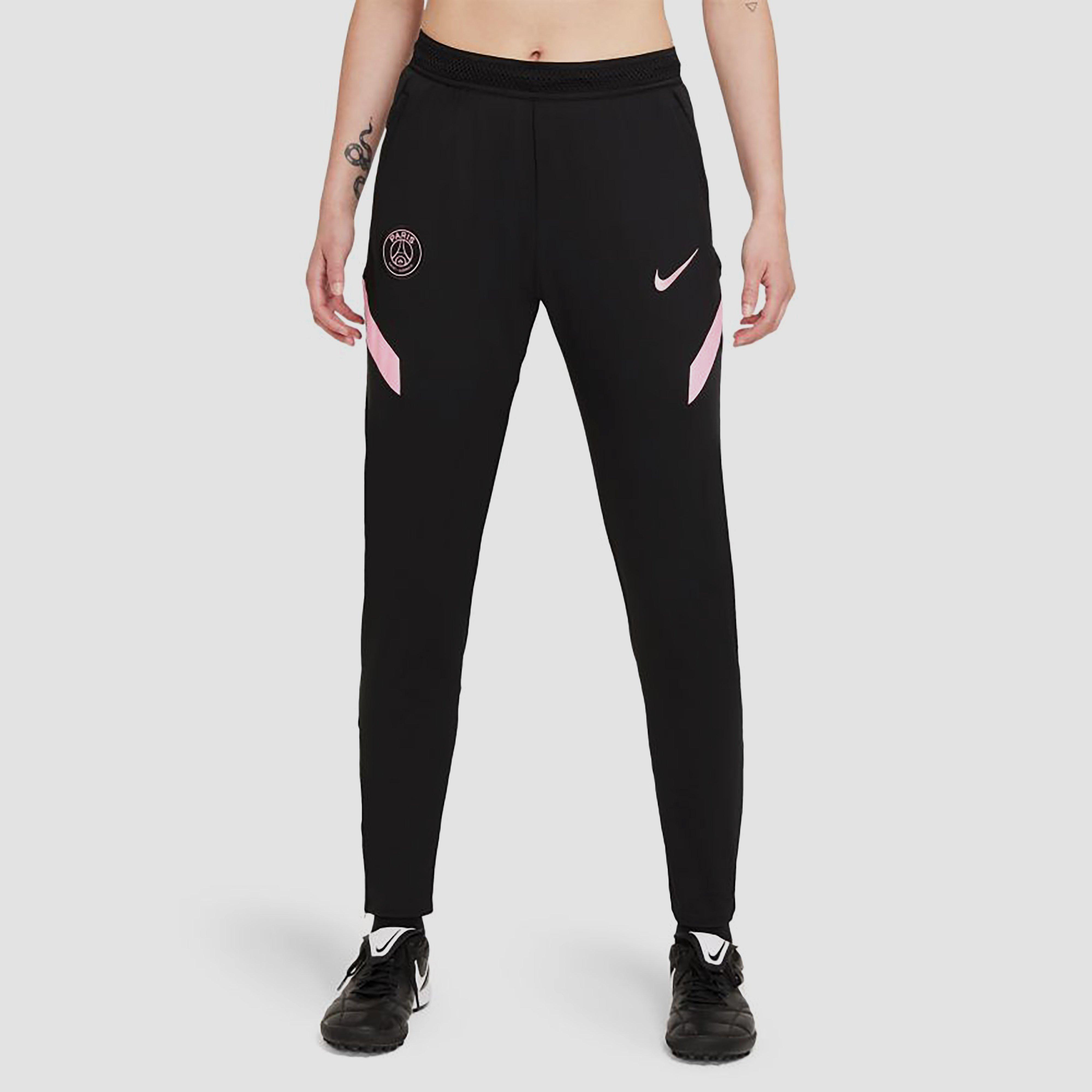 NIKE PSG DRI-FIT STRIKE TRAININGSBROEK 21/22 ZWART/ROZE DAMES