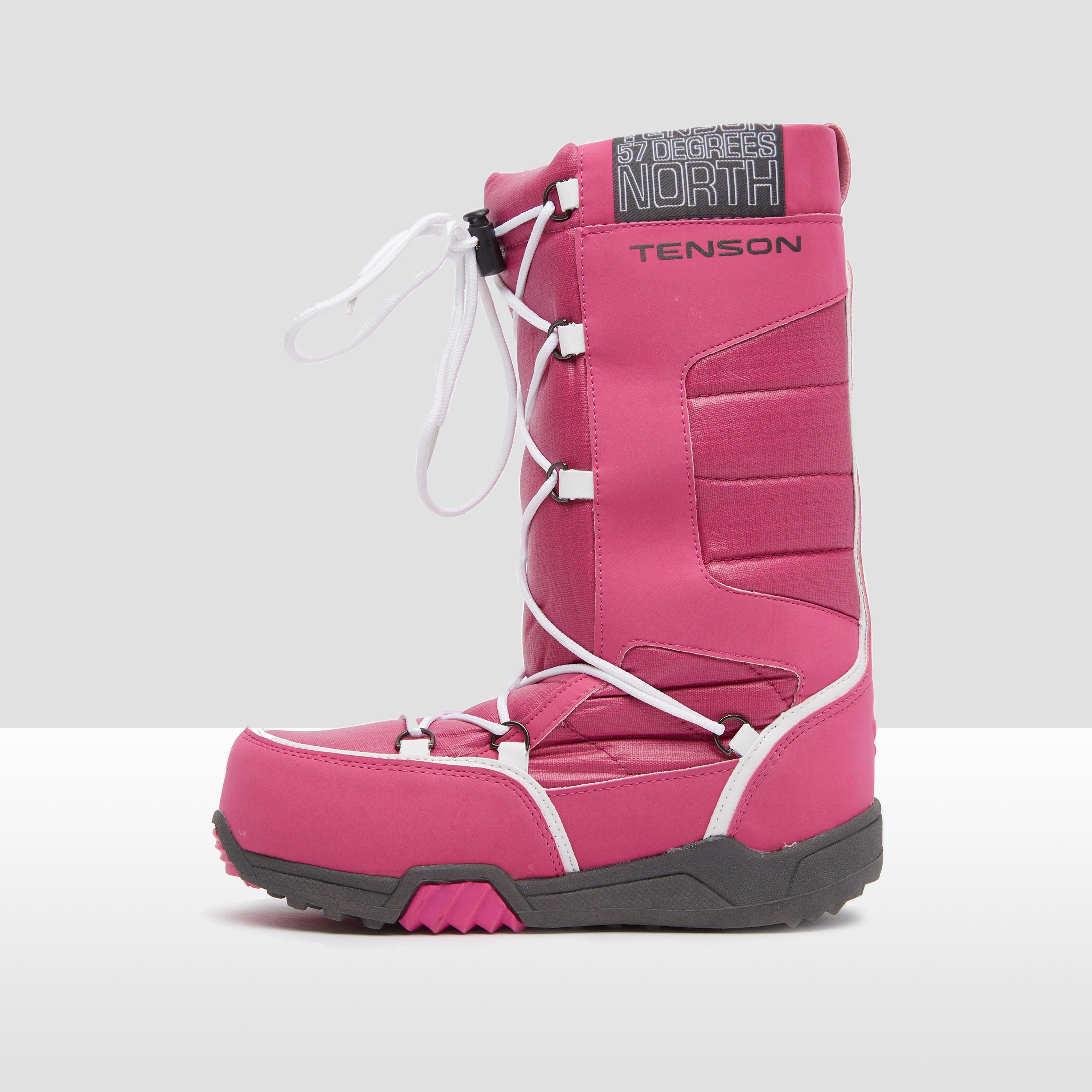TENSON ALPH MID PLUS SNOWBOOTS ROZE/WIT KINDEREN