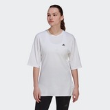 ADIDAS RUN ICONS MADE WITH NATURE HARDLOOPSHIRT WIT DAMES