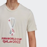 ADIDAS FIFA WORLD CUP 2022 GRAPHIC SHIRT GRIJS HEREN