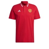 ADIDAS MANCHESTER UNITED DNA VOETBALPOLO ROOD HEREN