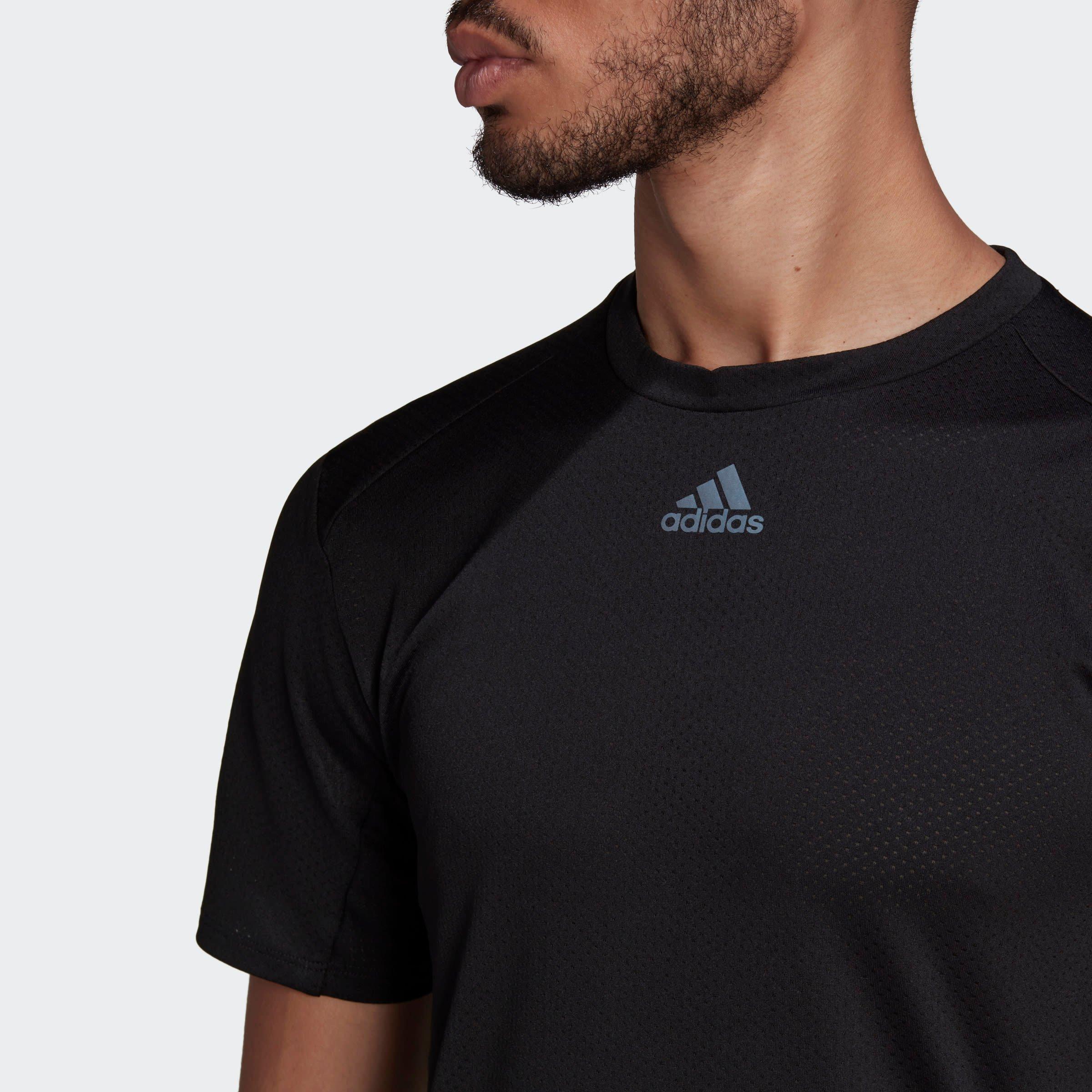adidas Synthetisch Hiit Engineered Training T-shirt in het Zwart voor heren Heren Kleding voor voor T-shirts voor Singlets 