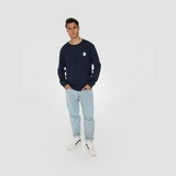 PROTEST SHELBY SWEATER BLAUW HEREN