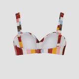 PROTEST MIX & MATCH PUNK D-CUP WIRE BIKINITOP ROOD DAMES