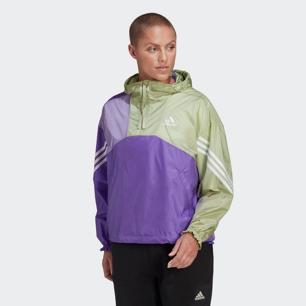 ADIDAS BACK TO SPORT WIND.RDY ANORAK ZOMERJAS PAARS DAMES