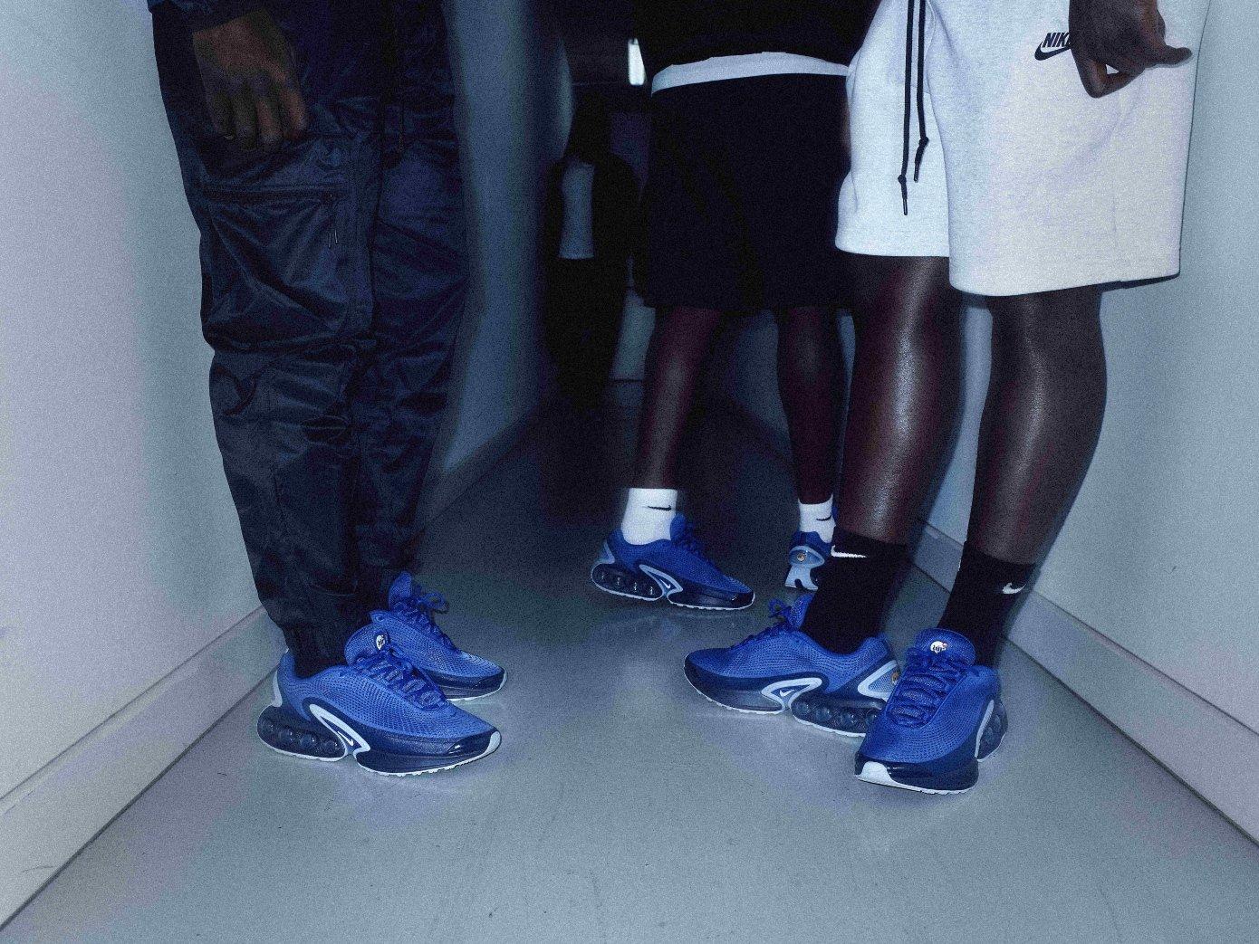 Modelos vistiendo la nueva colección de Nike Air Max Dn