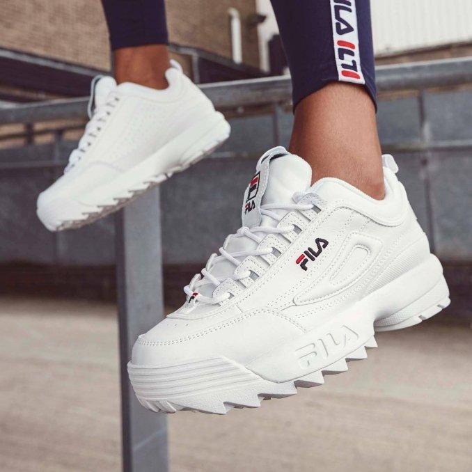 zapatillas blancas mujer 2019