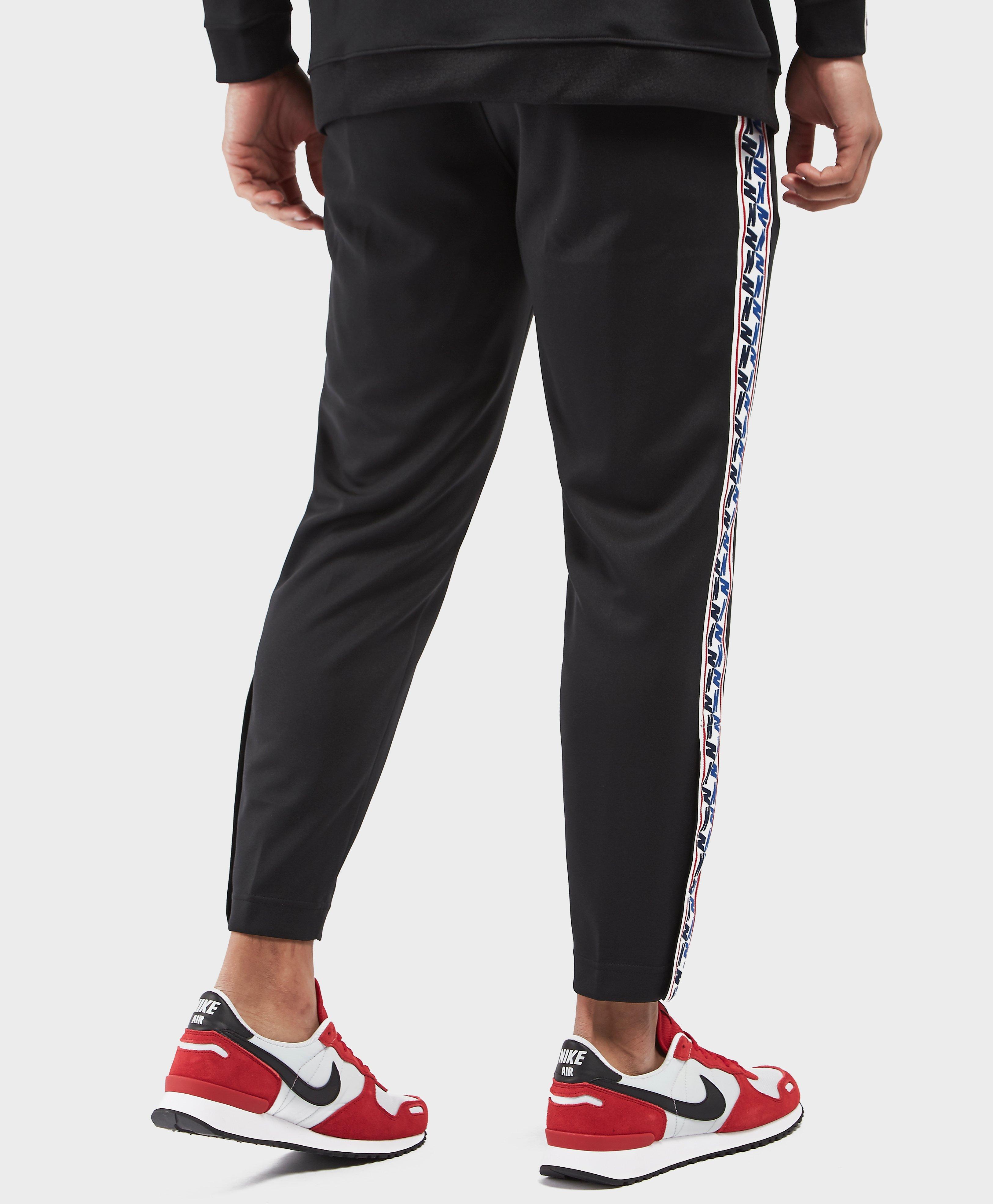 nike tape track pants