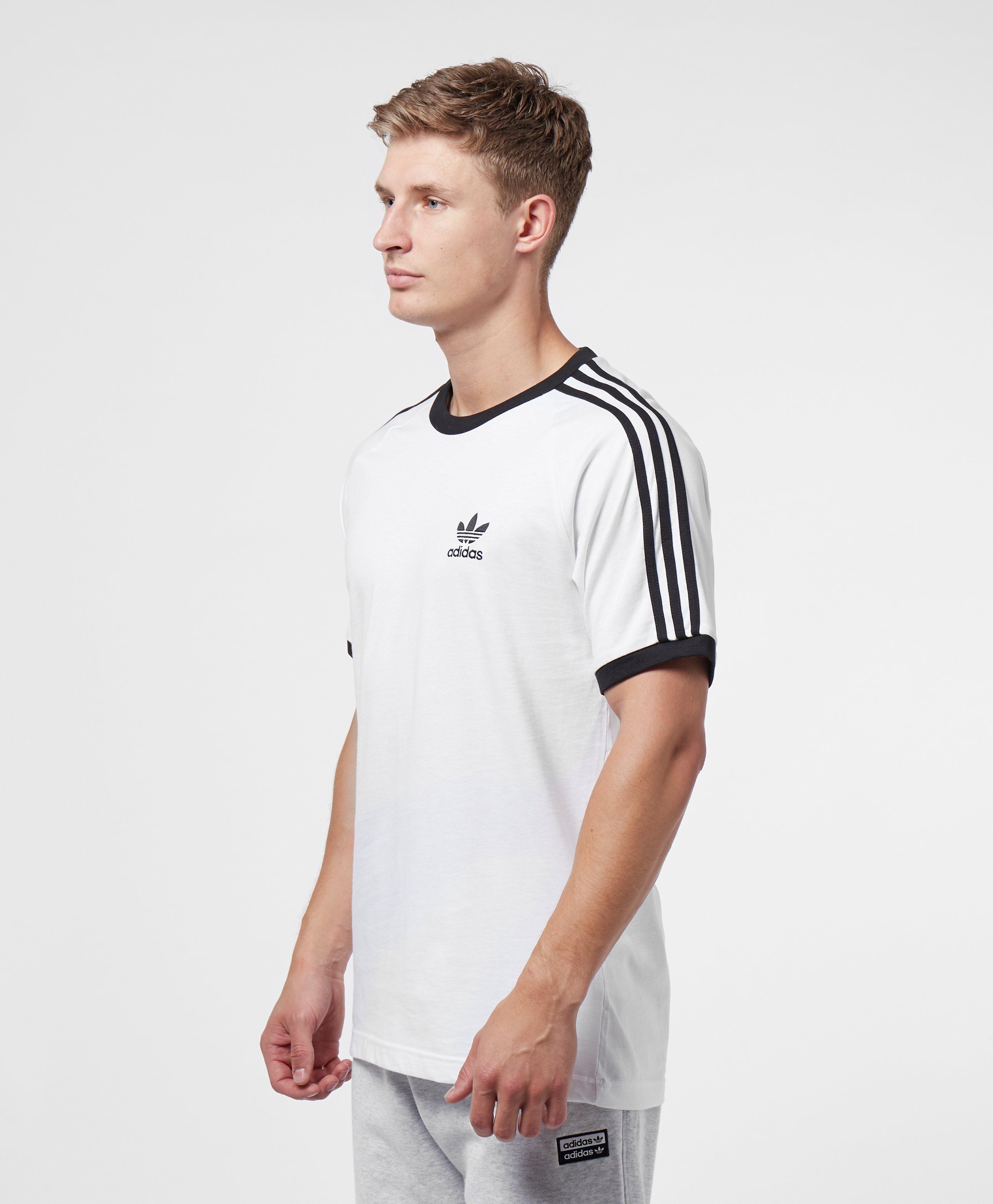 california 3 stripe t shirt by adidas originals