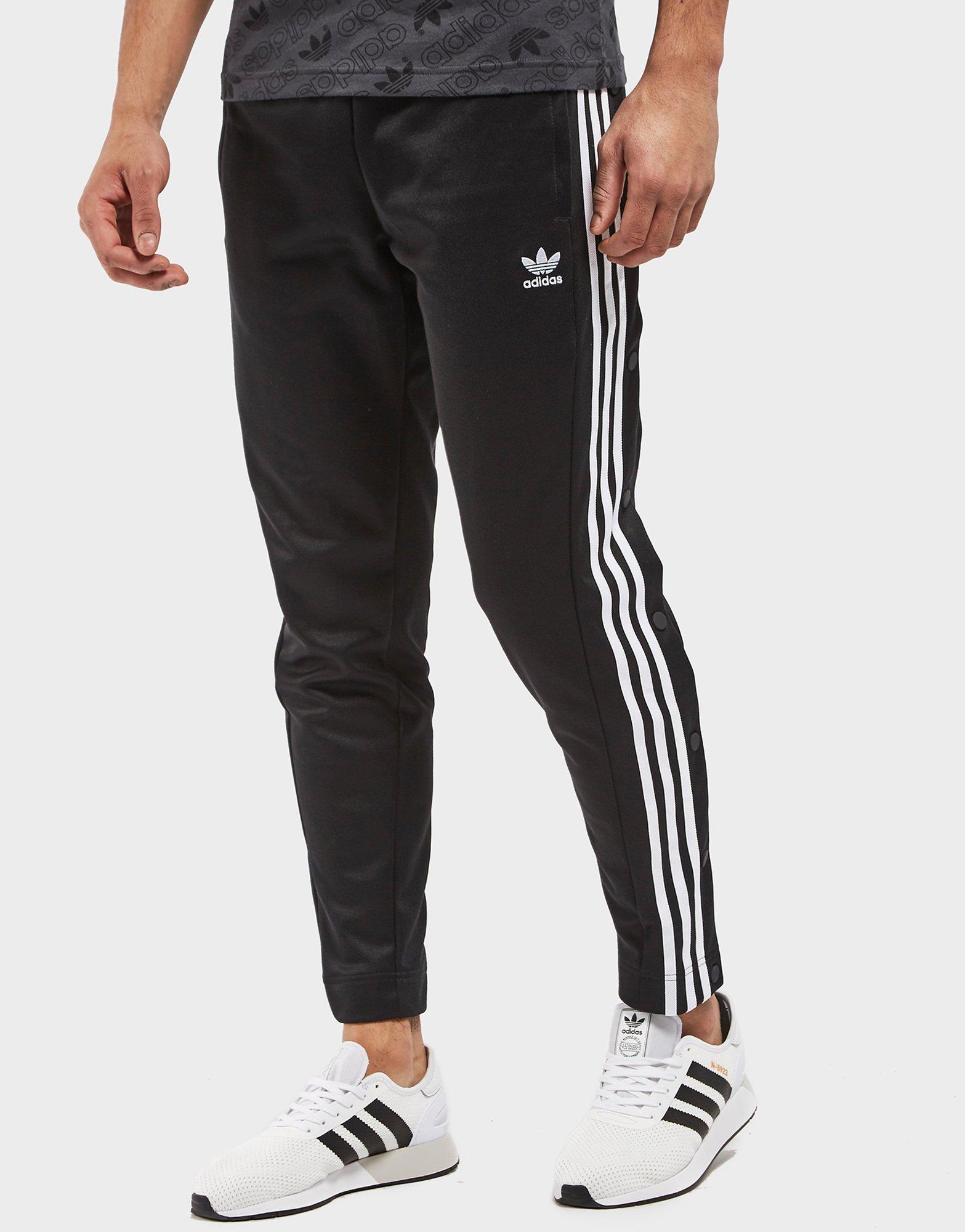 adidas snap on pants