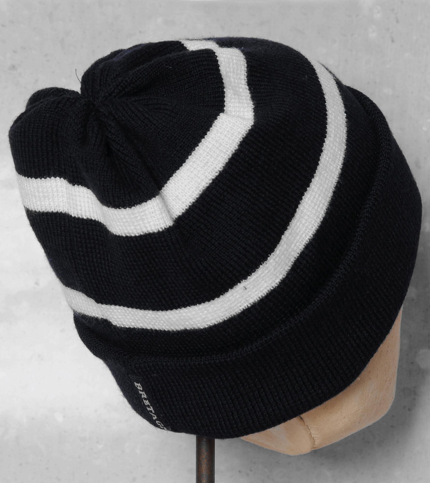 paul and shark striped beanie