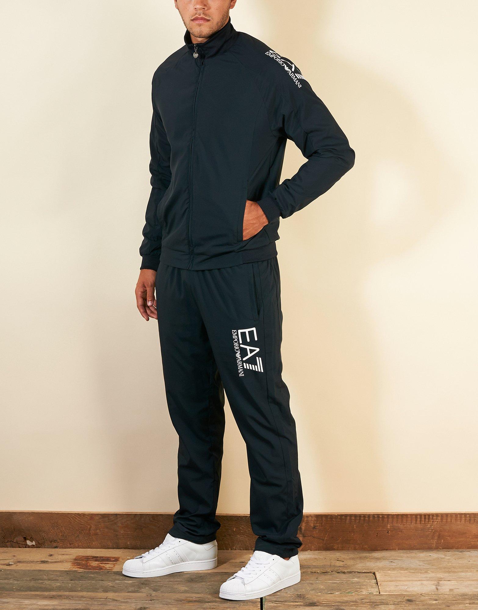 ea7 woven tracksuit