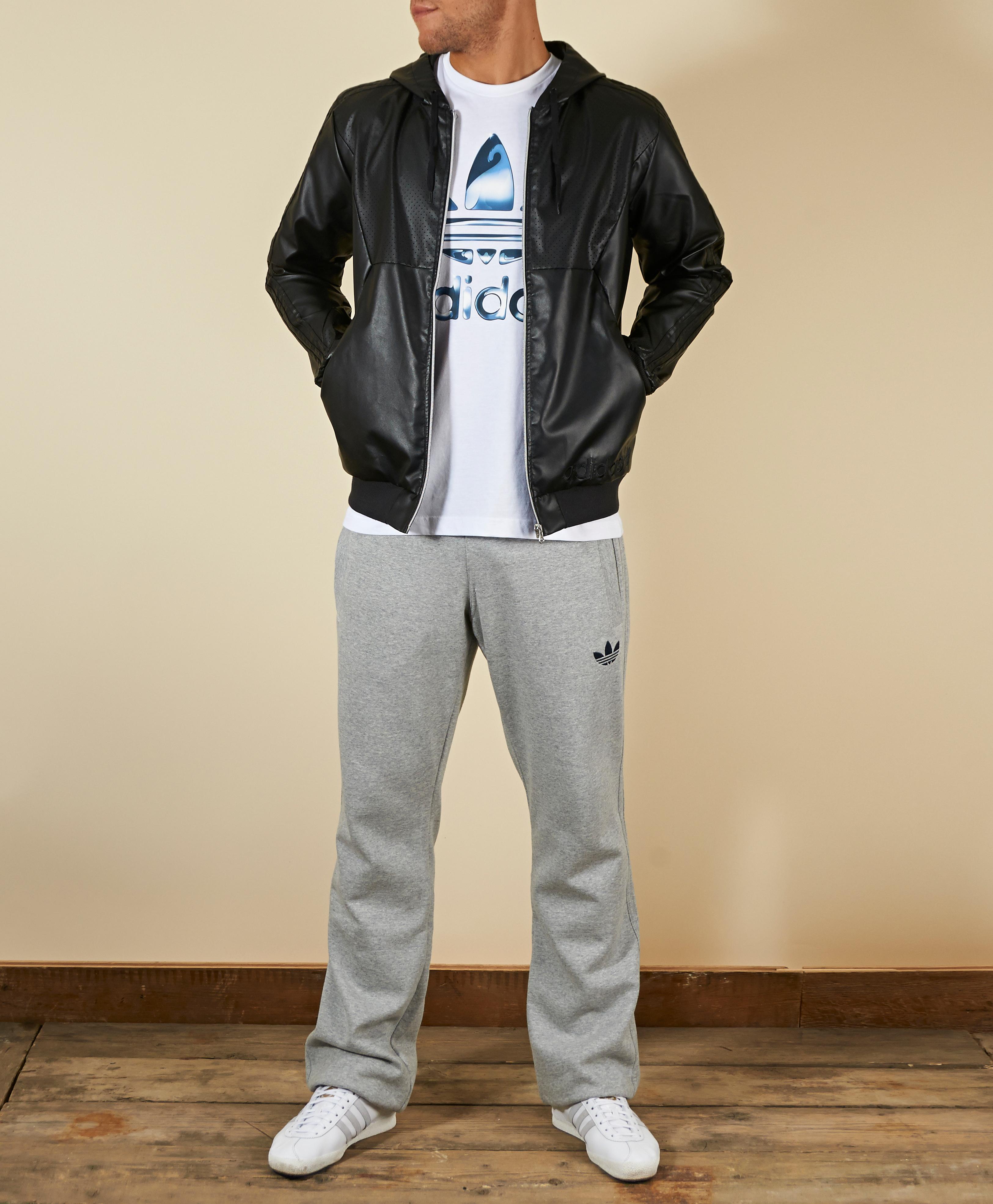 Adidas Faux Leather Jacket Www Sassycleanersmd Com