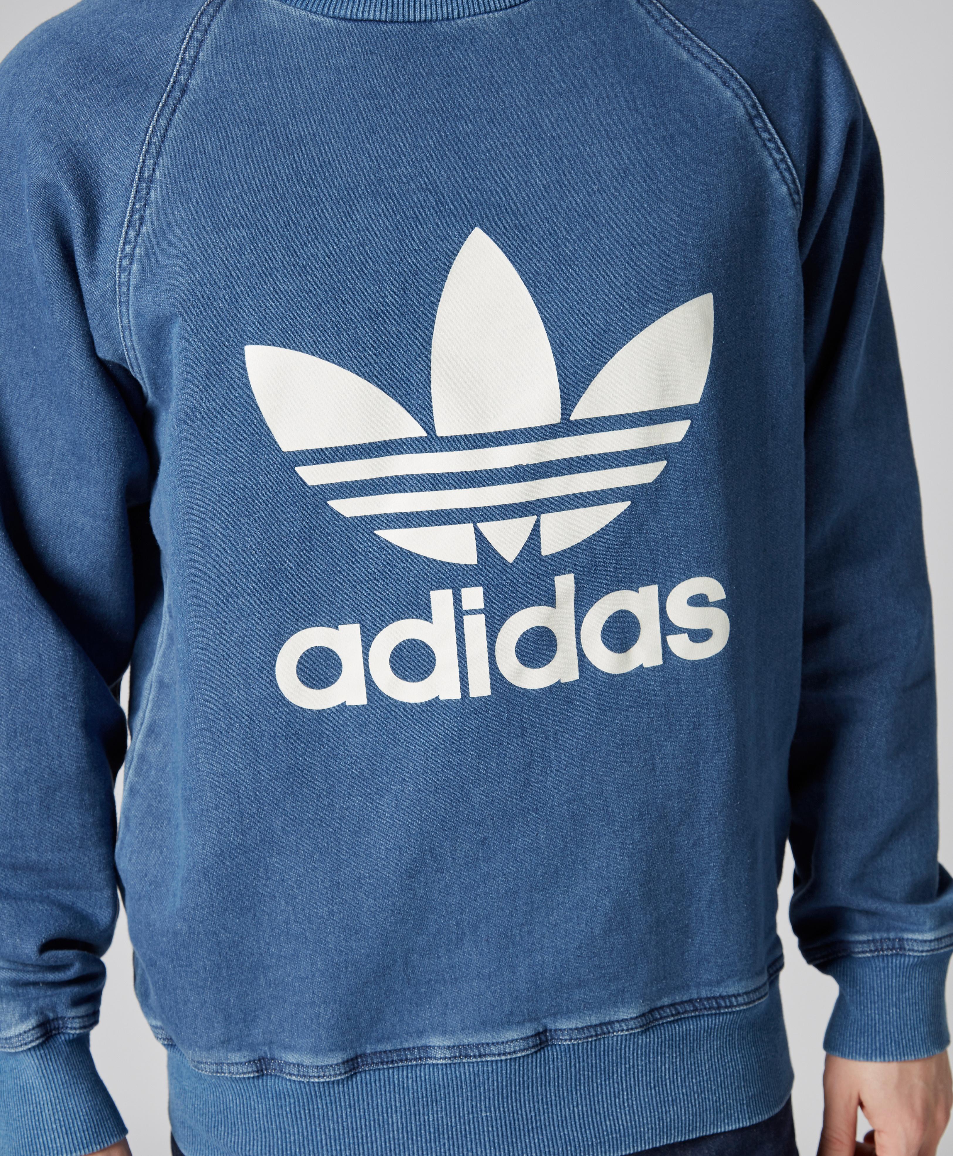 adidas denim sweater