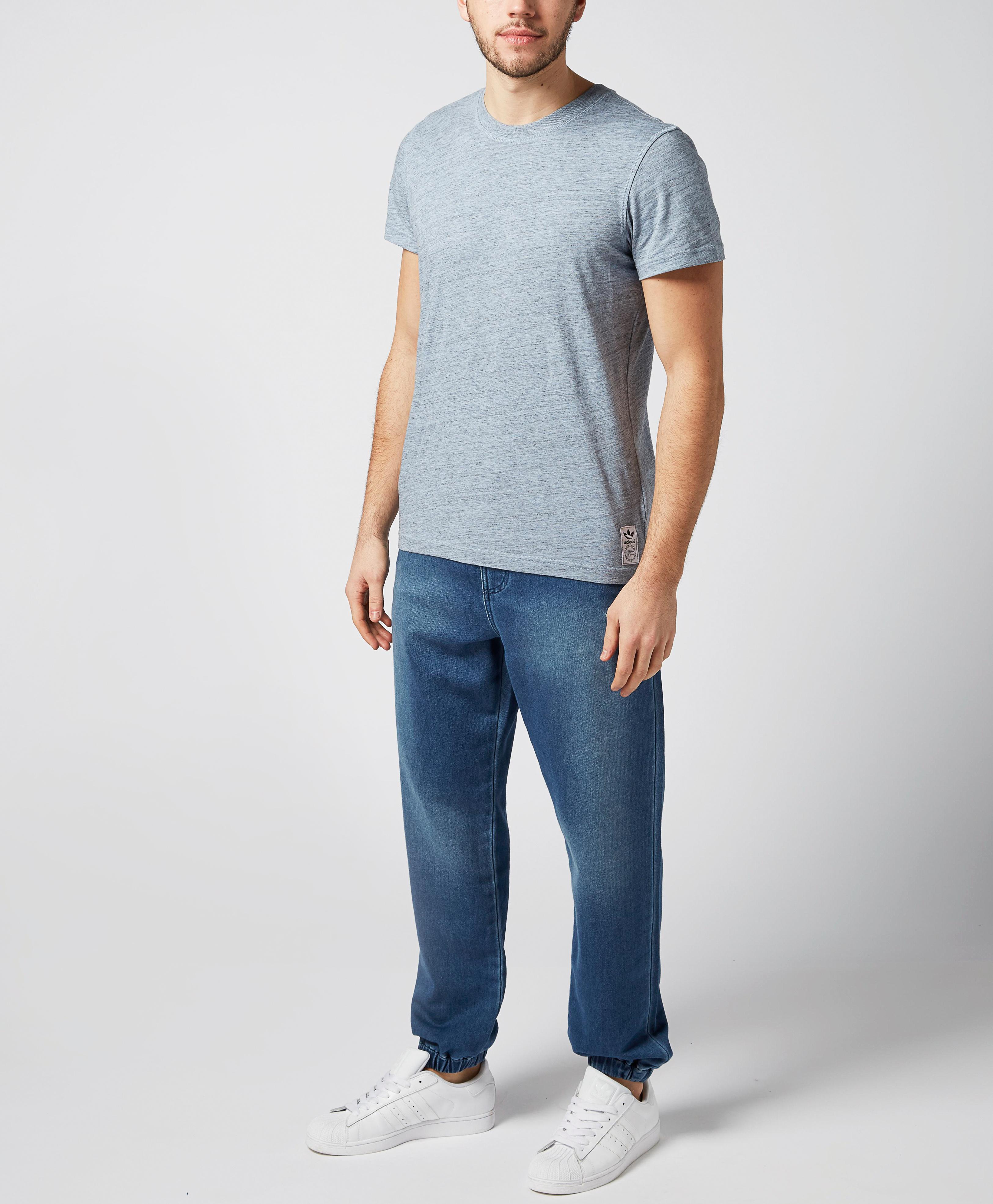 adidas denim joggers