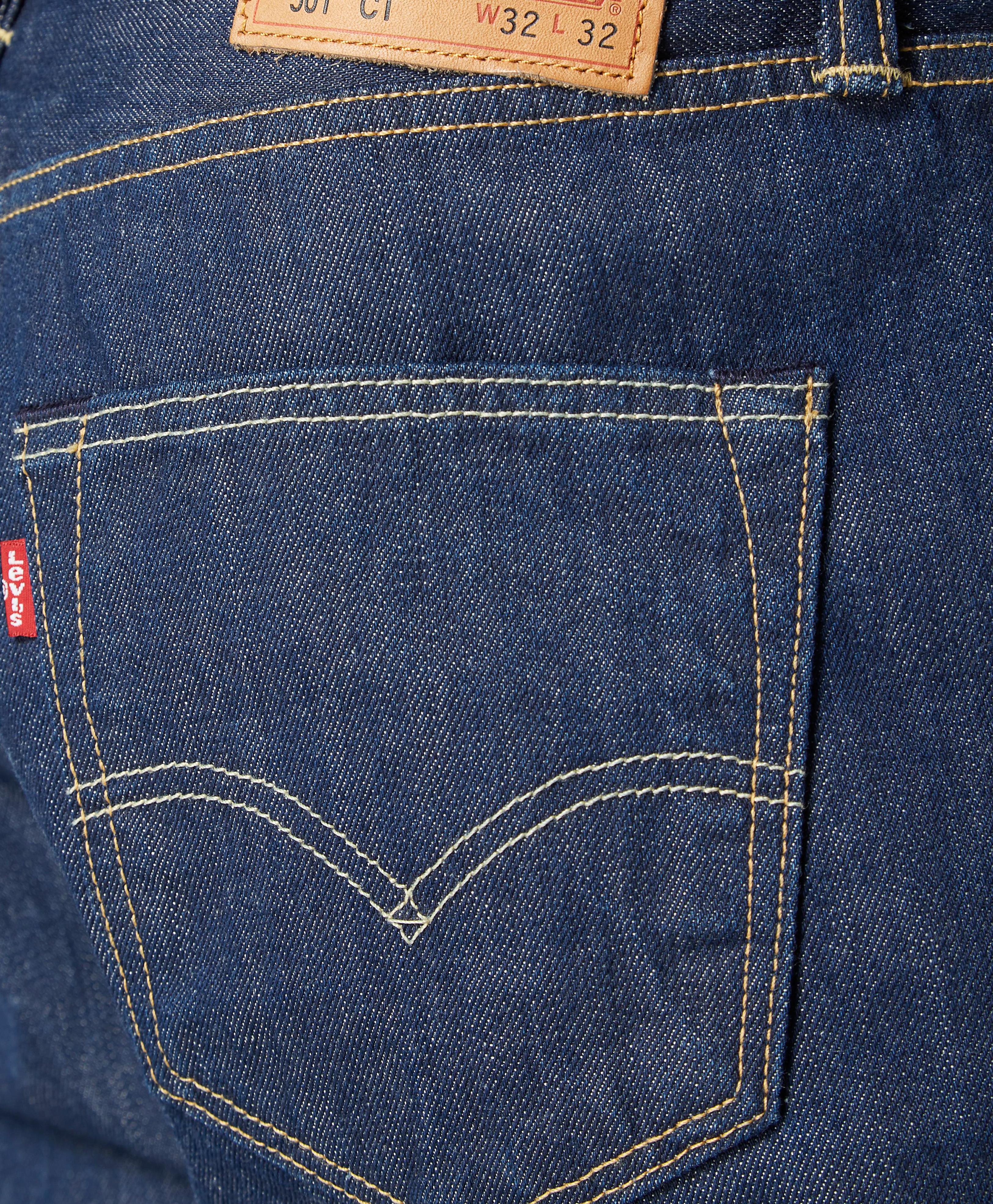 levis 501 customised and tapered jeans