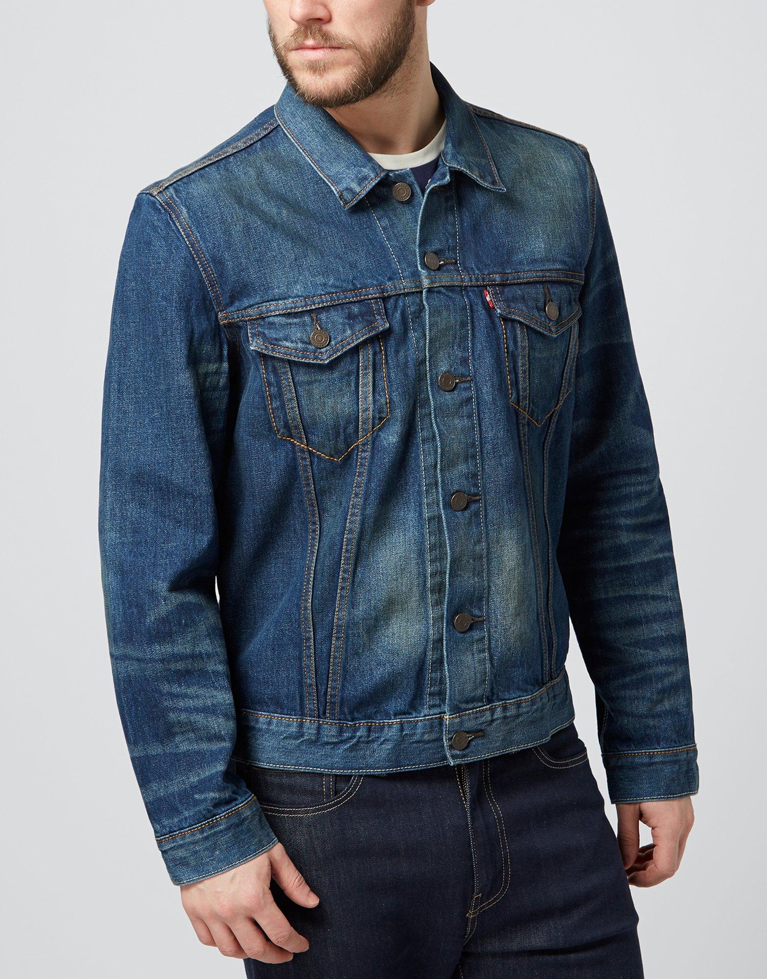 levi's slim denim jacket