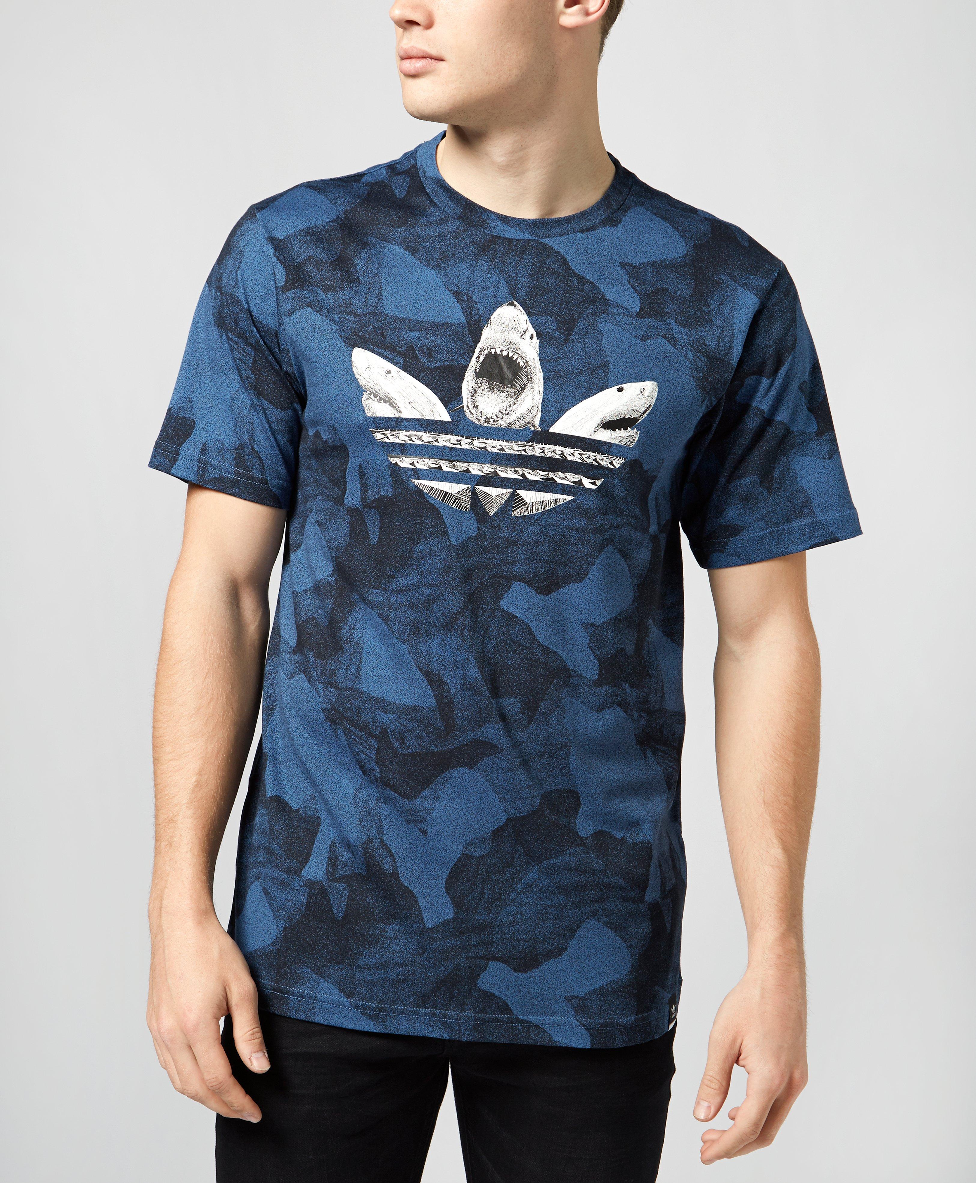 adidas shark t shirt