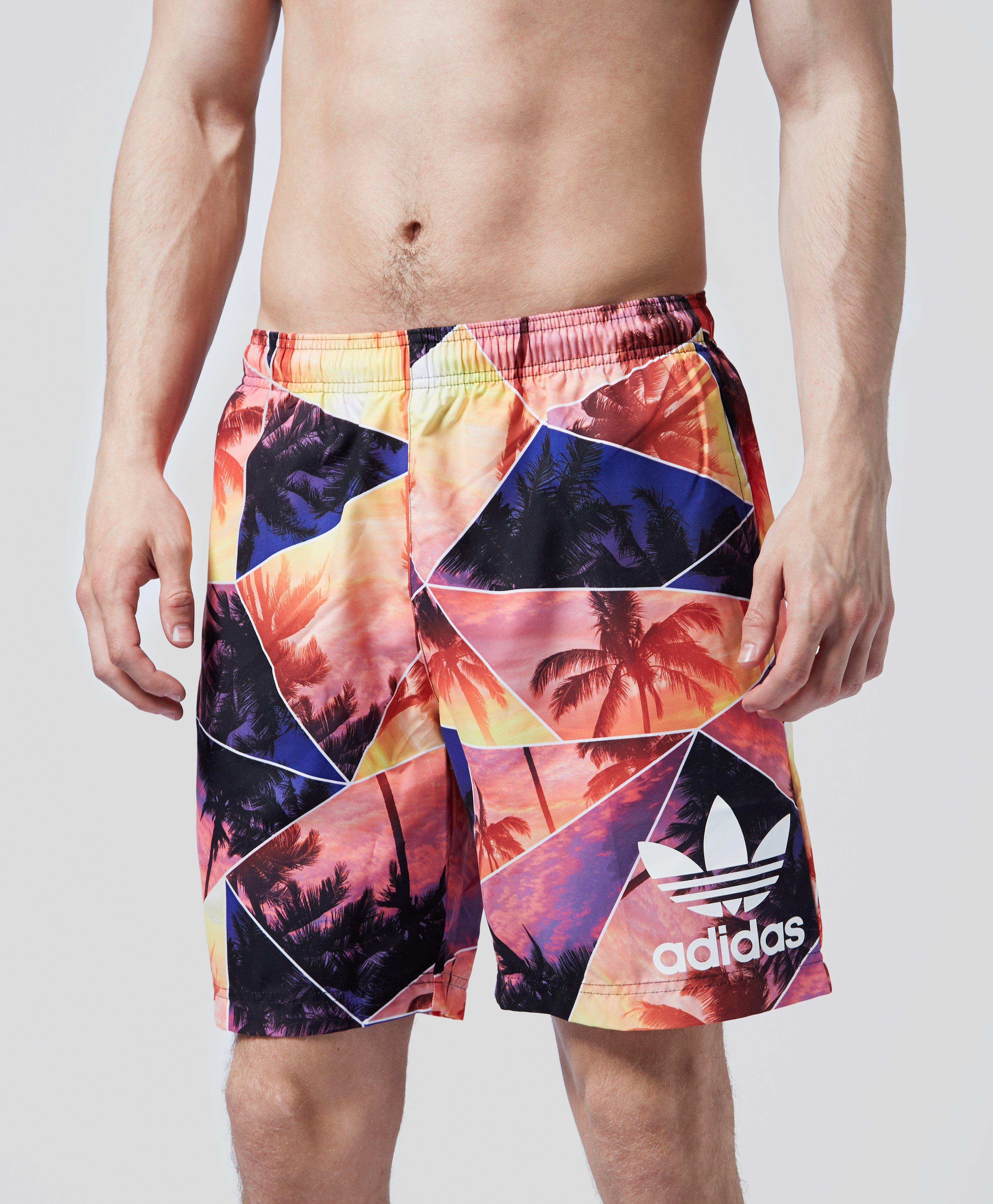 adidas palm swim shorts