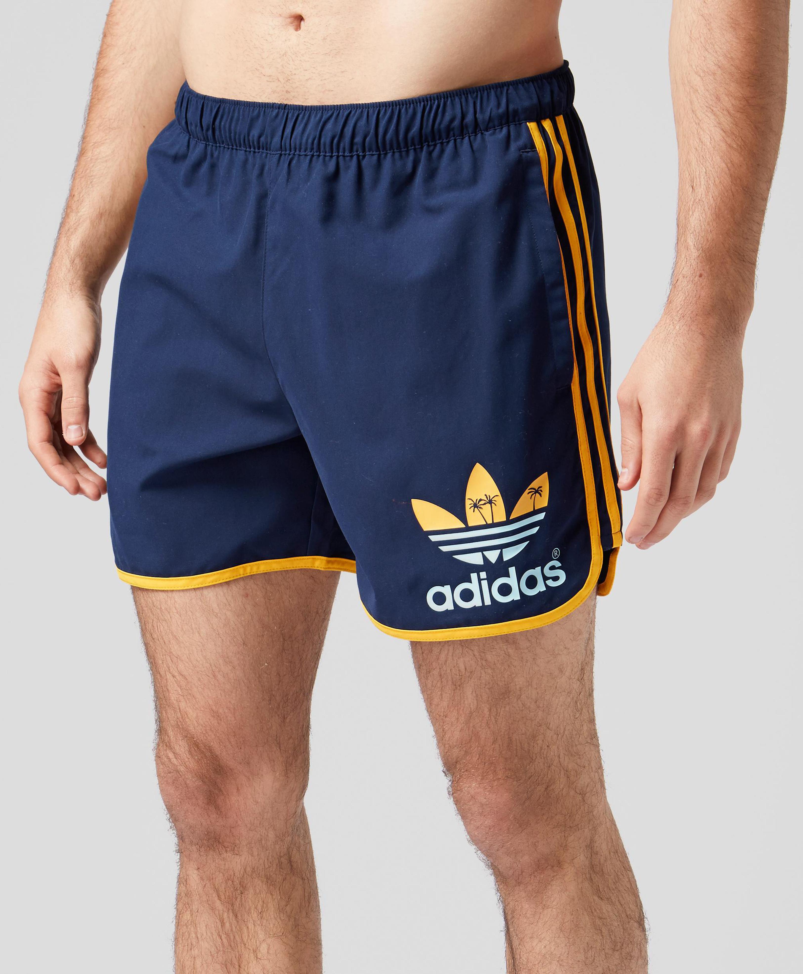 adidas swim shorts retro