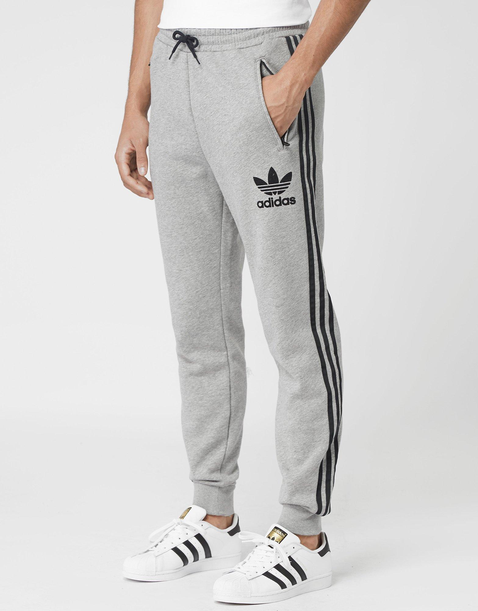 slim fit joggers with zip pockets