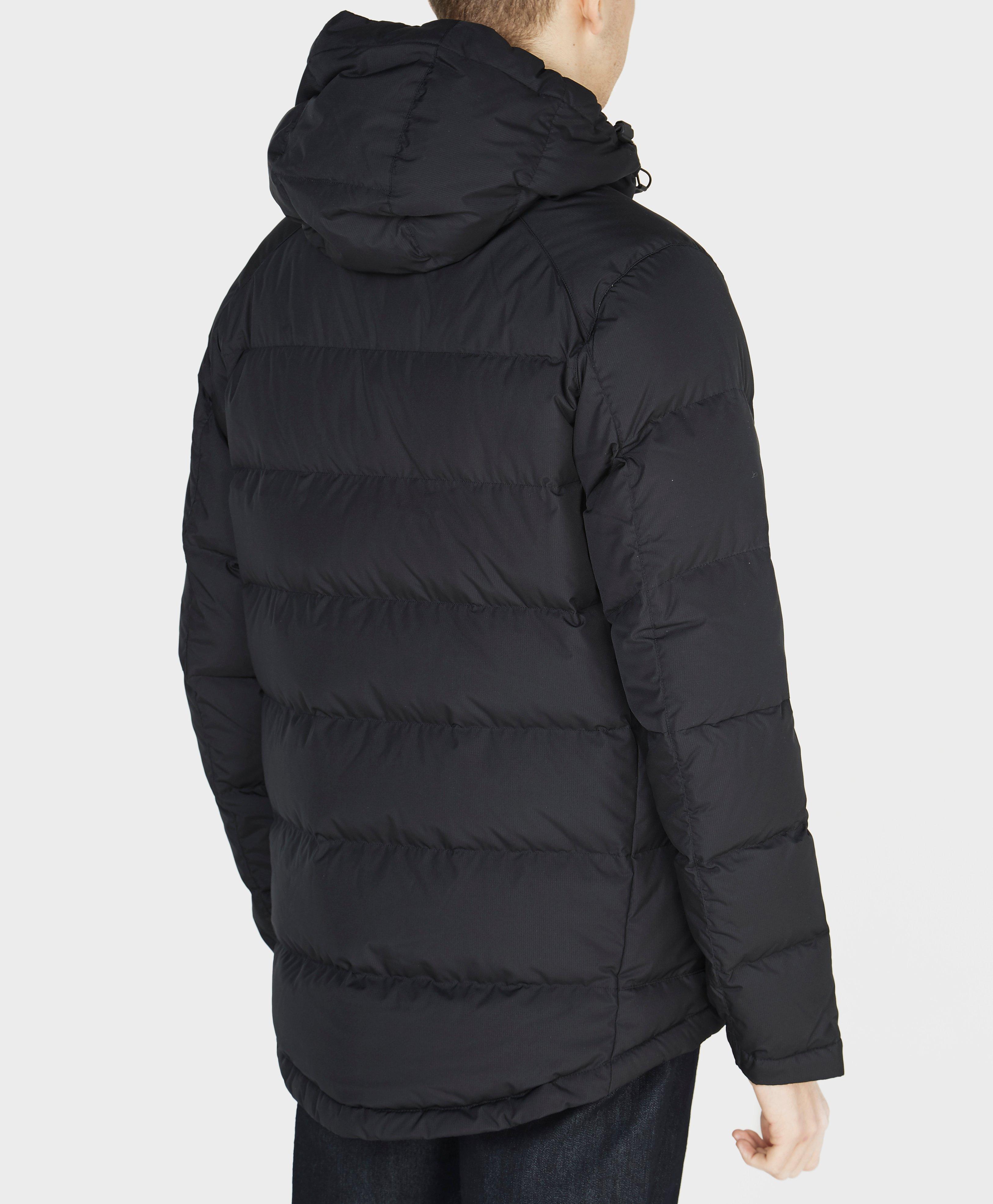 nike padded down jacket grey