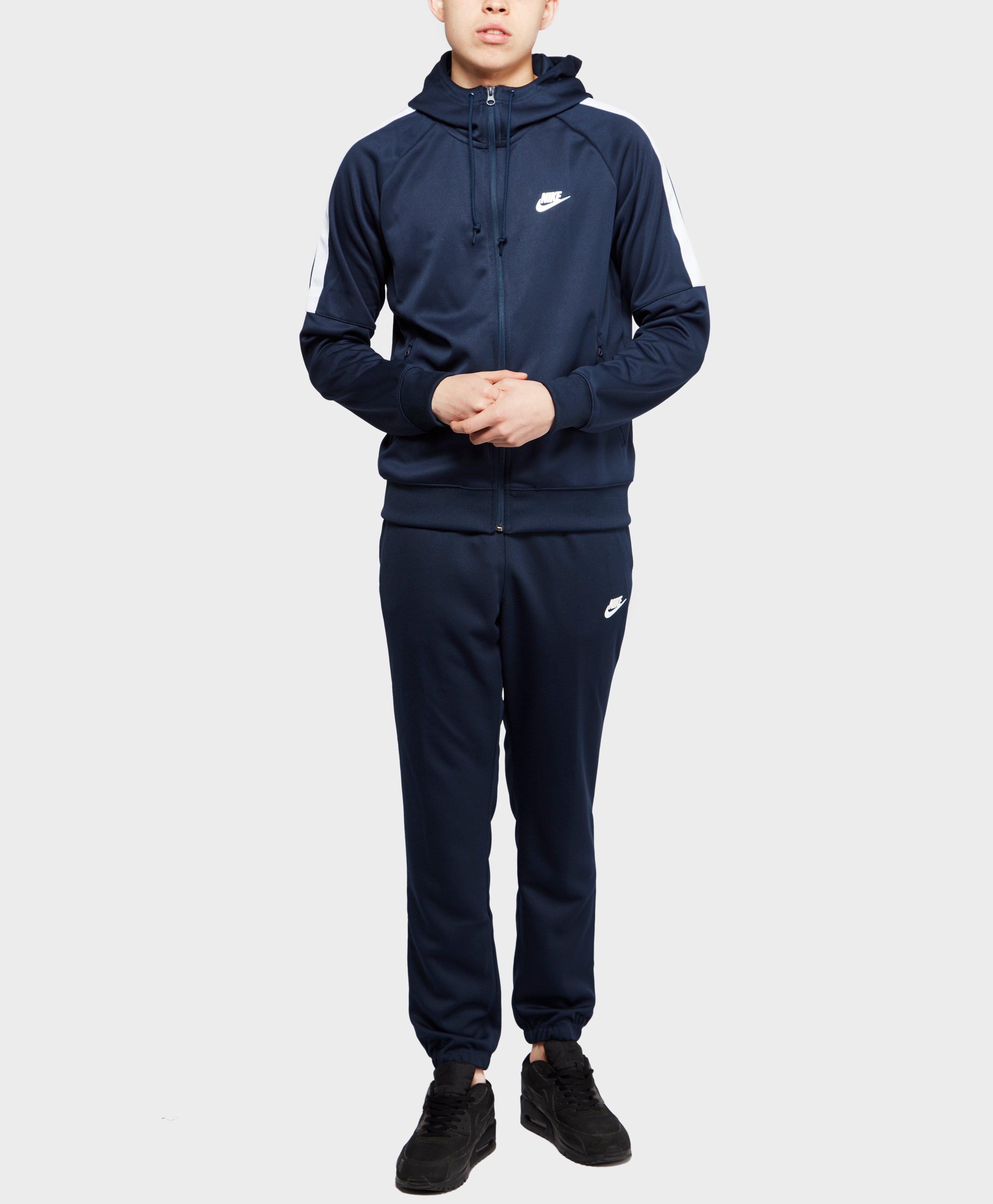 nike tribute hooded track top