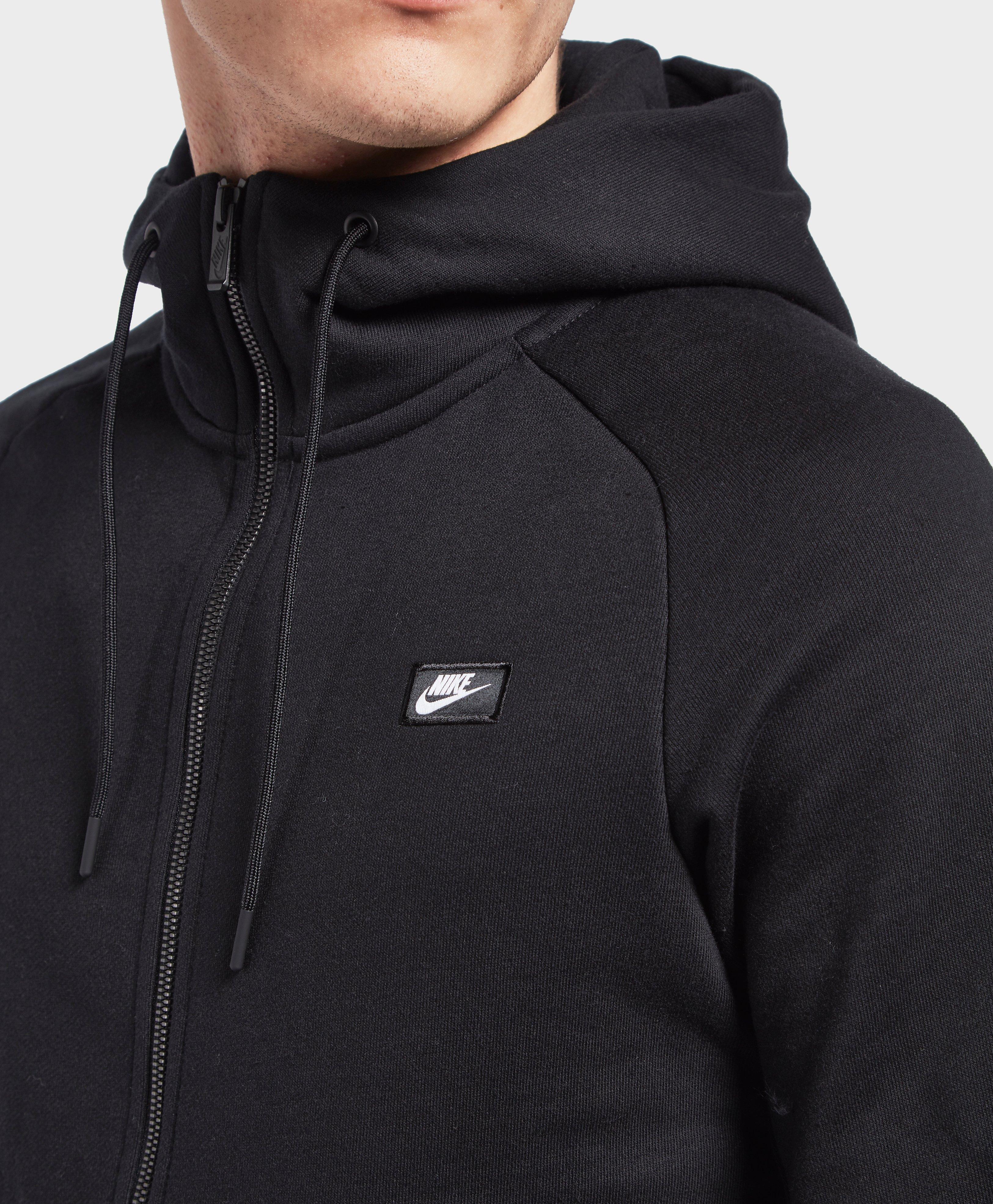 nike modern black hoodie