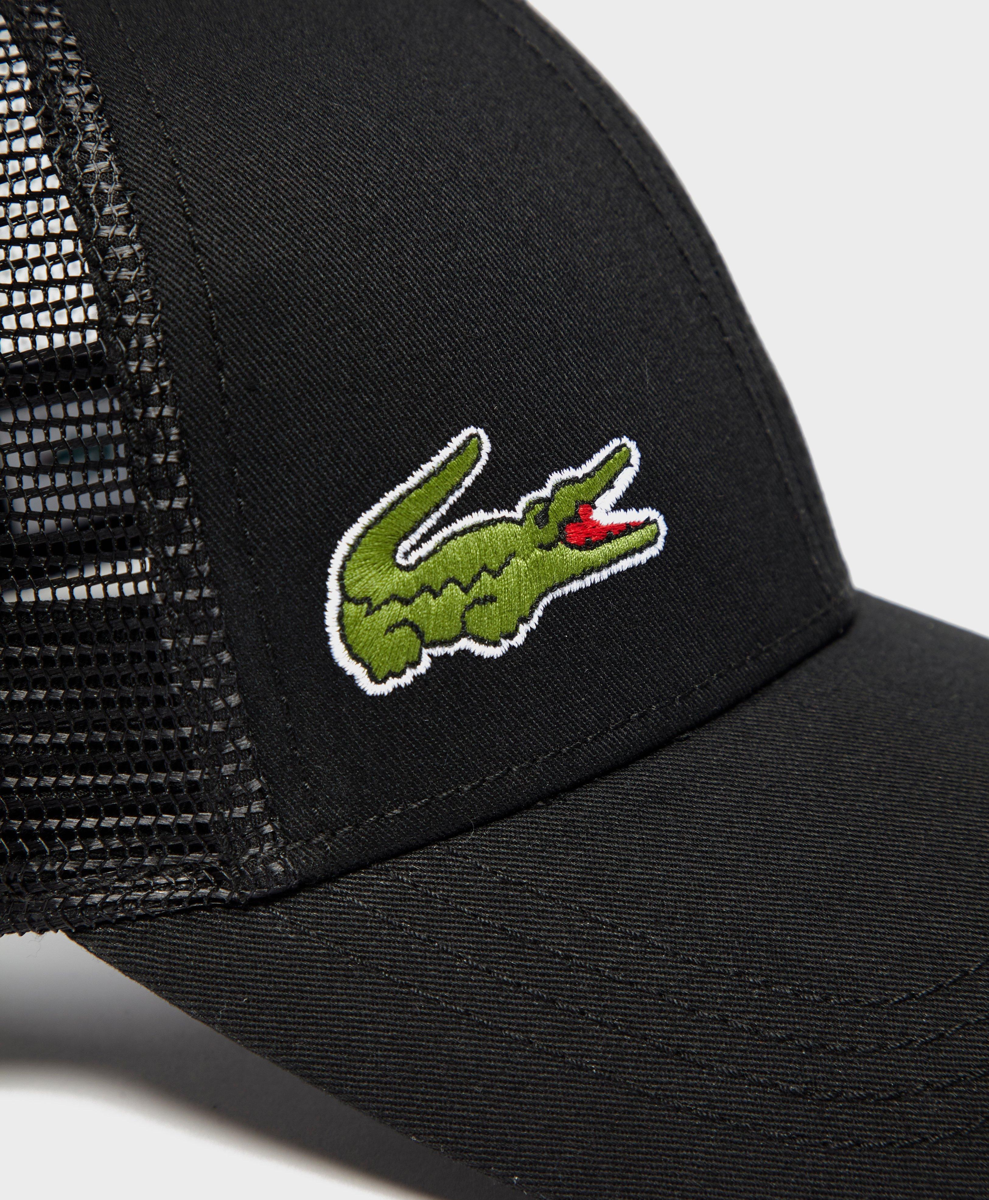 lacoste trucker cap