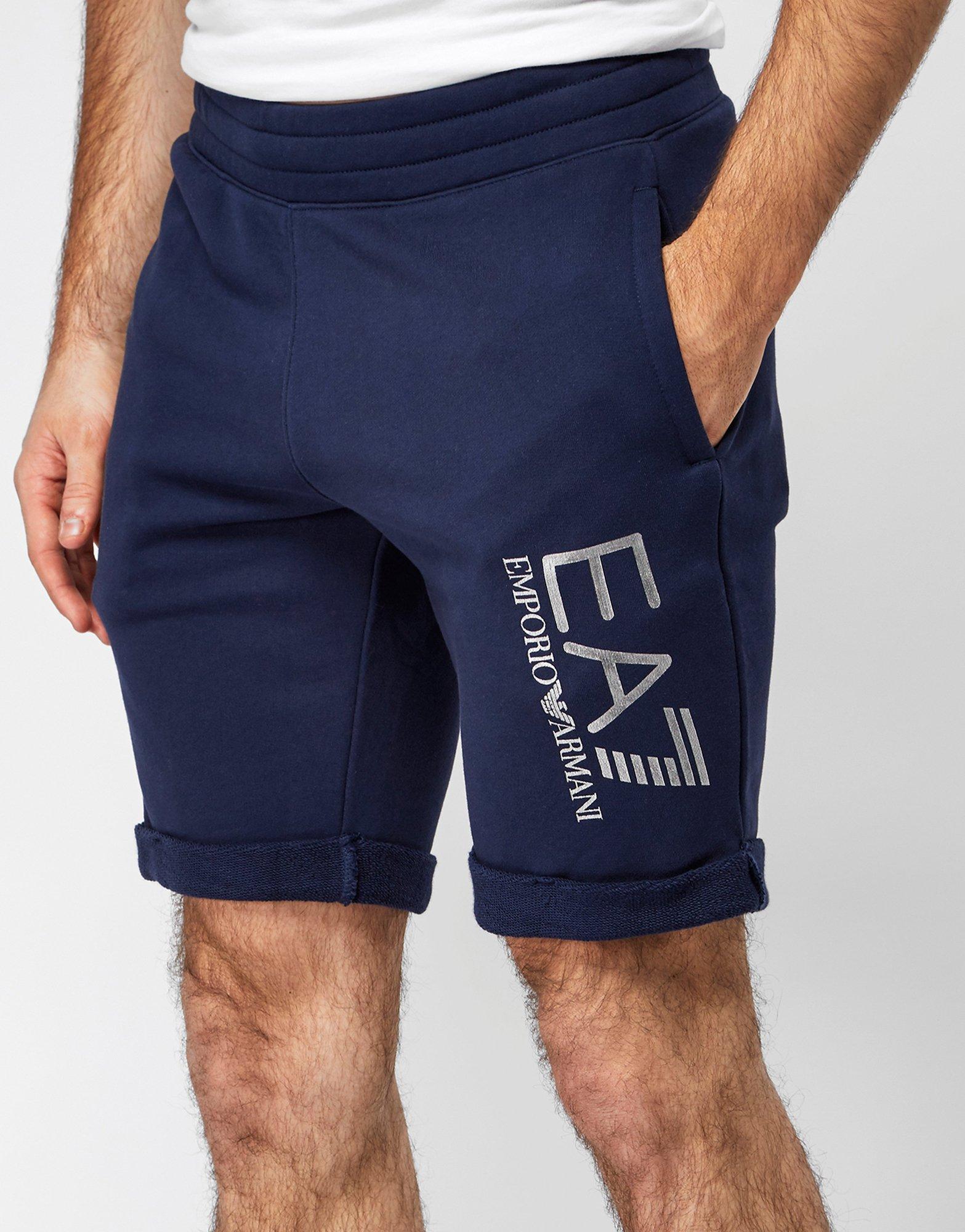 ea7 fleece shorts