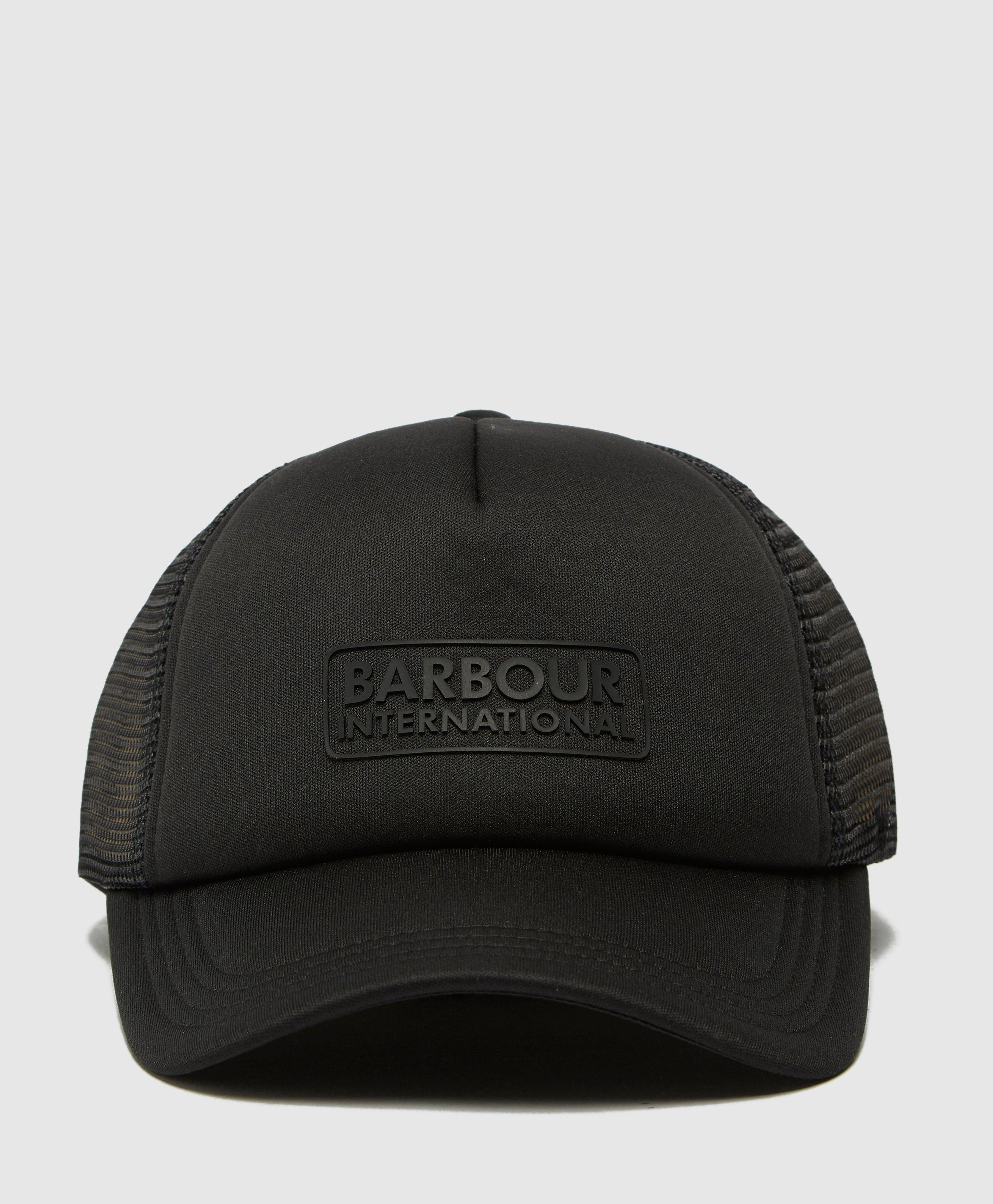 barbour international cap