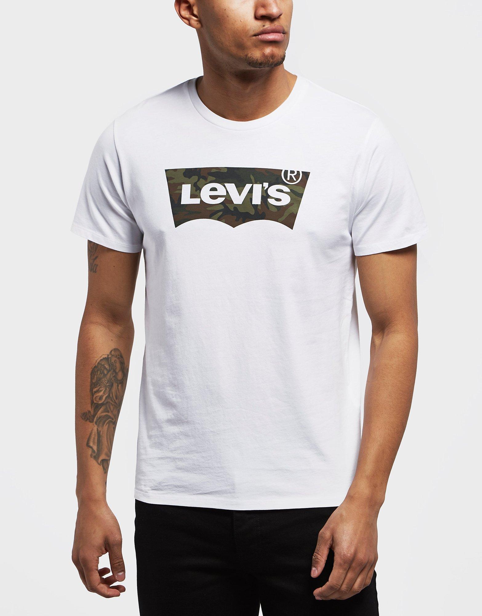 levis t shirt camouflage