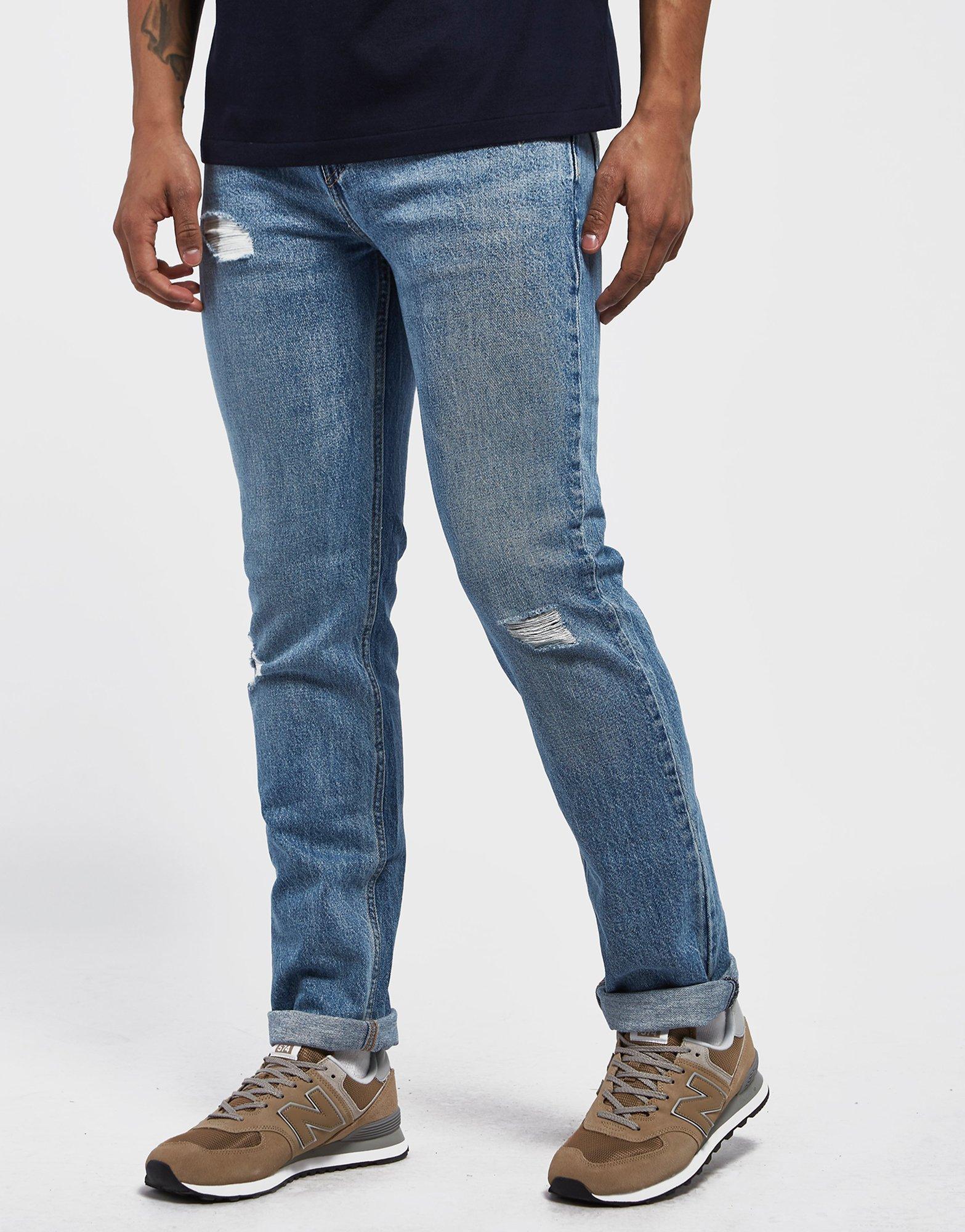 levi 511 ripped jeans