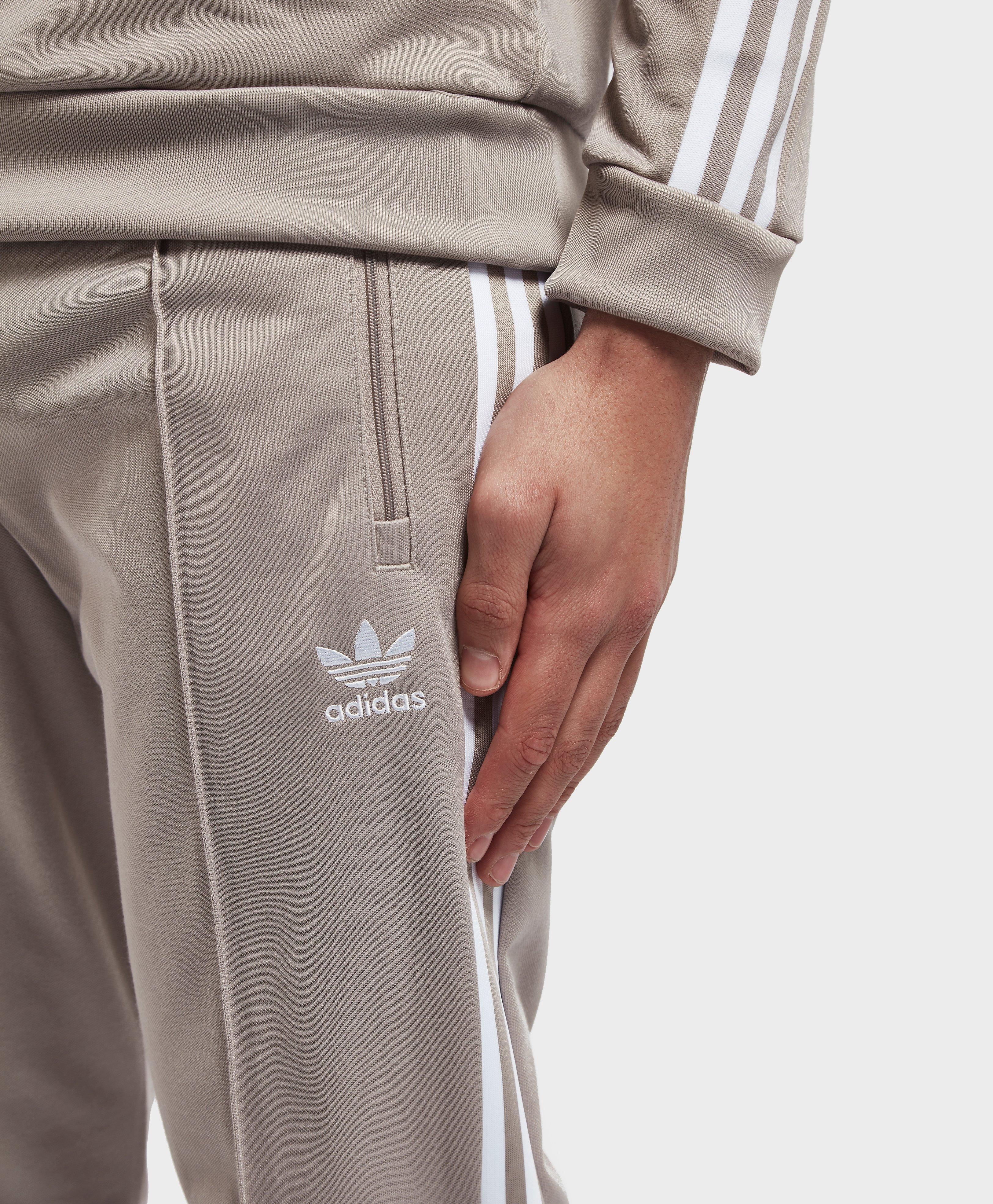 adidas beckenbauer cuffed track pants