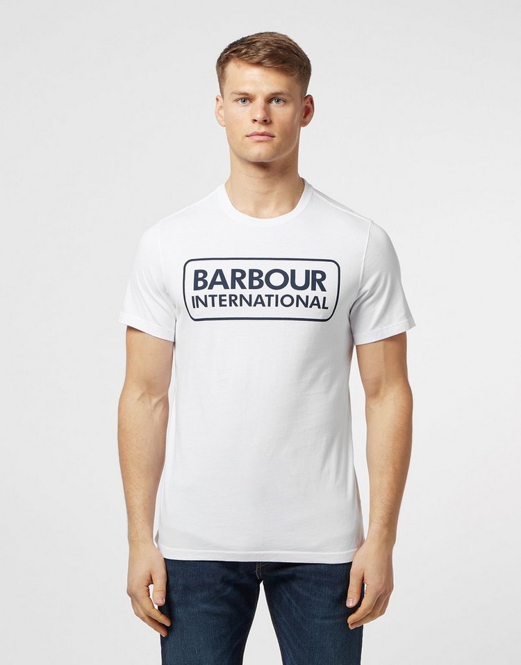 barbour white tshirt