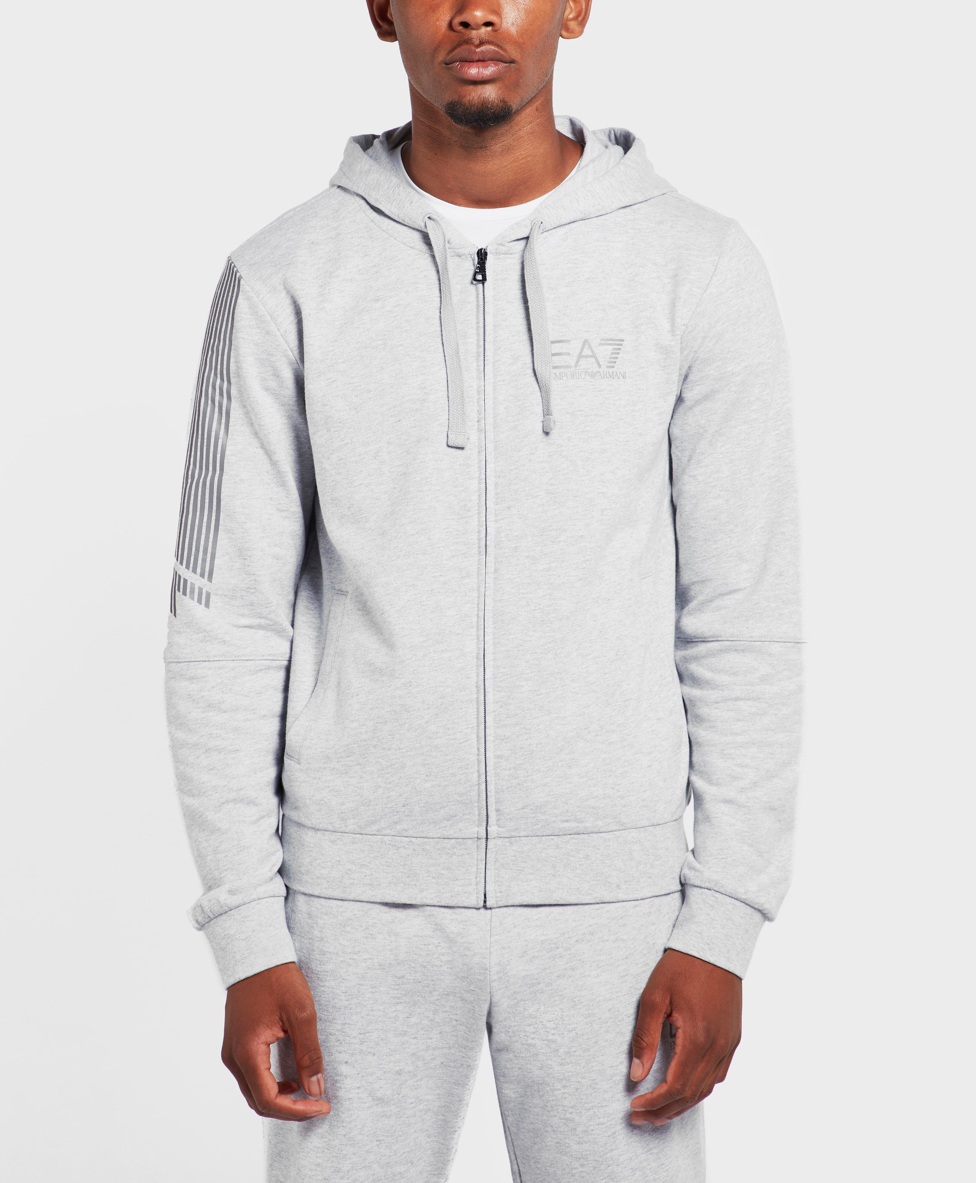 ea7 7 lines fleece tracksuit