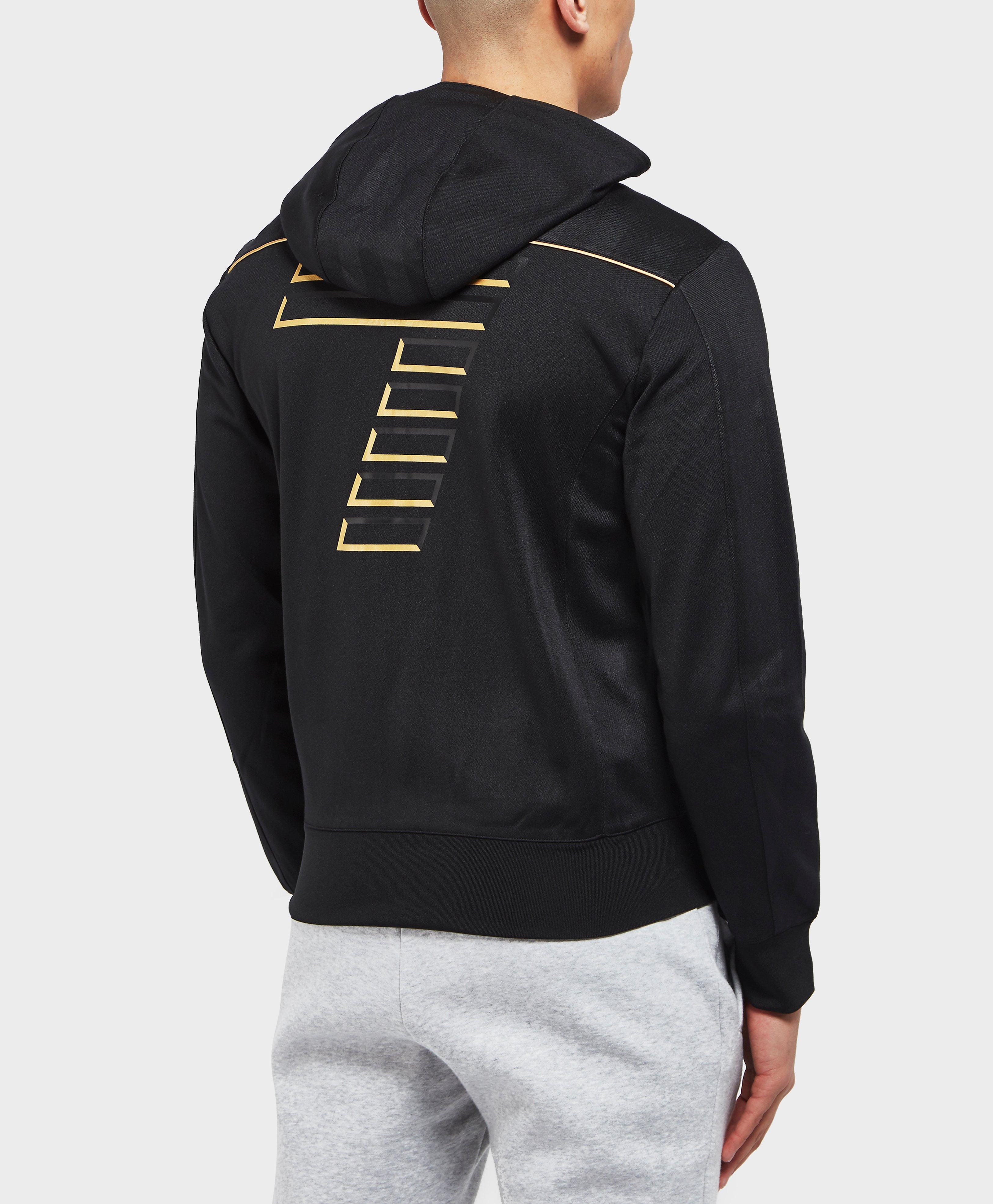 ea7 zipped hoodie