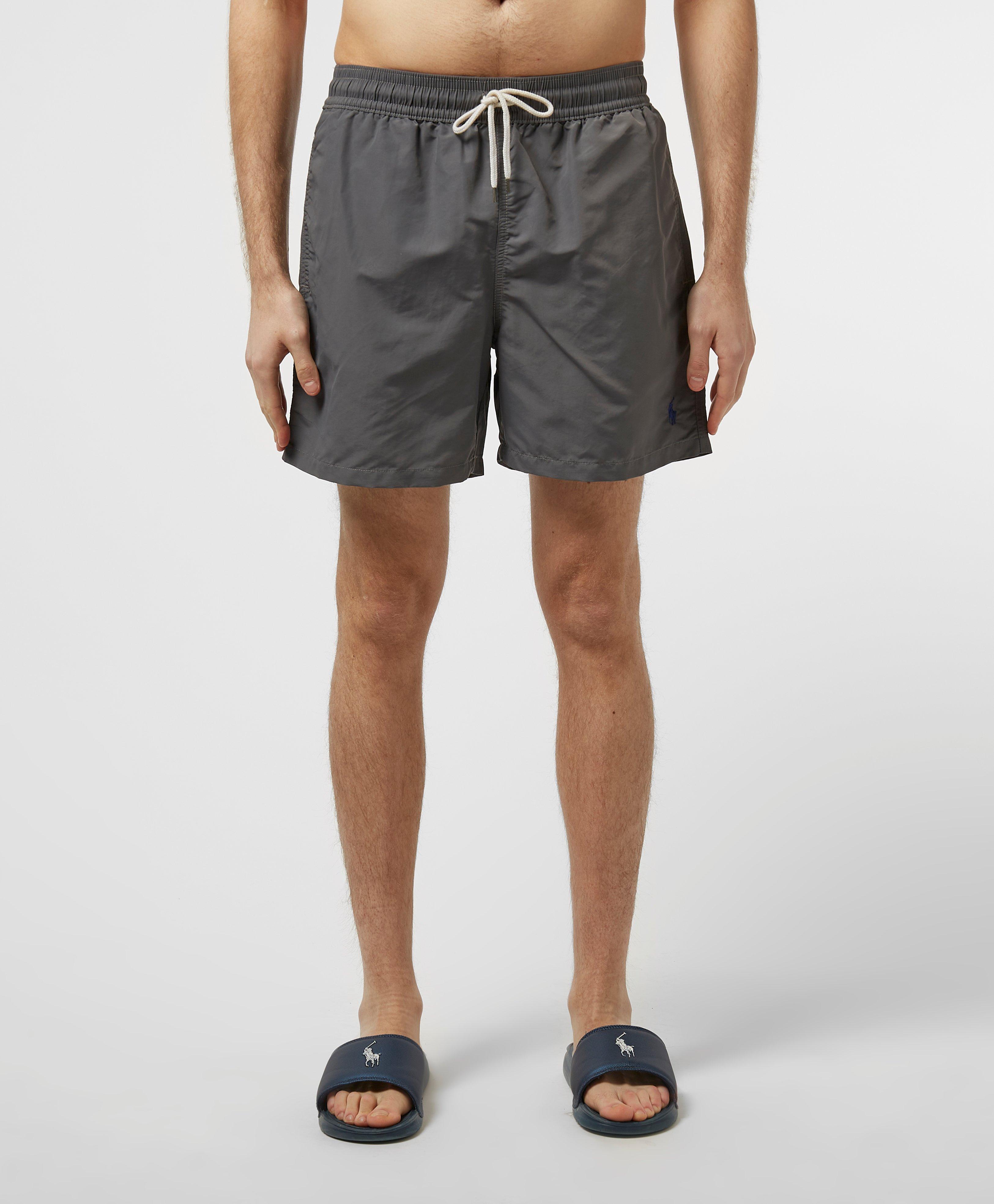 grey ralph lauren swim shorts