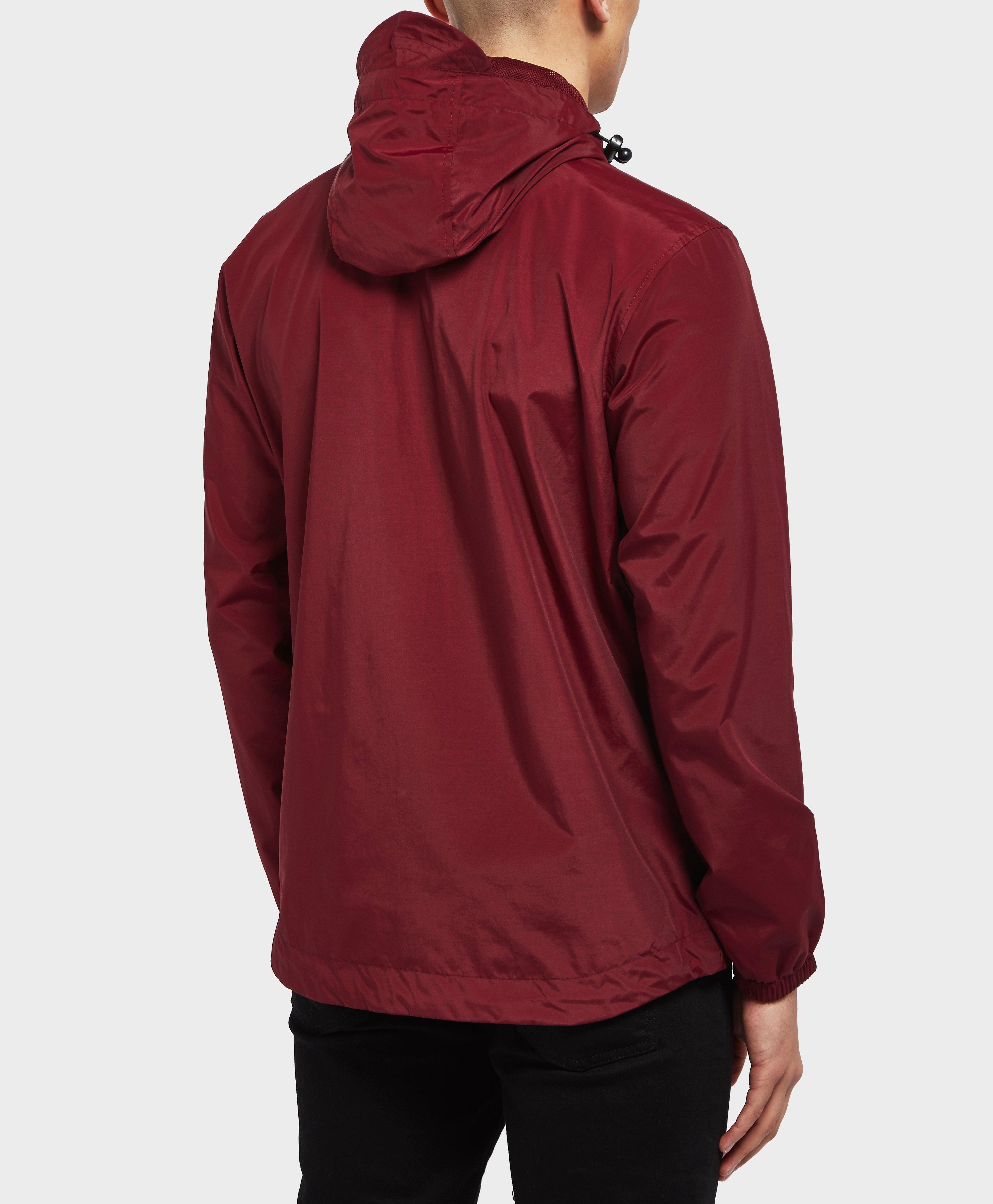 lyle & scott zip through hooded core jacket