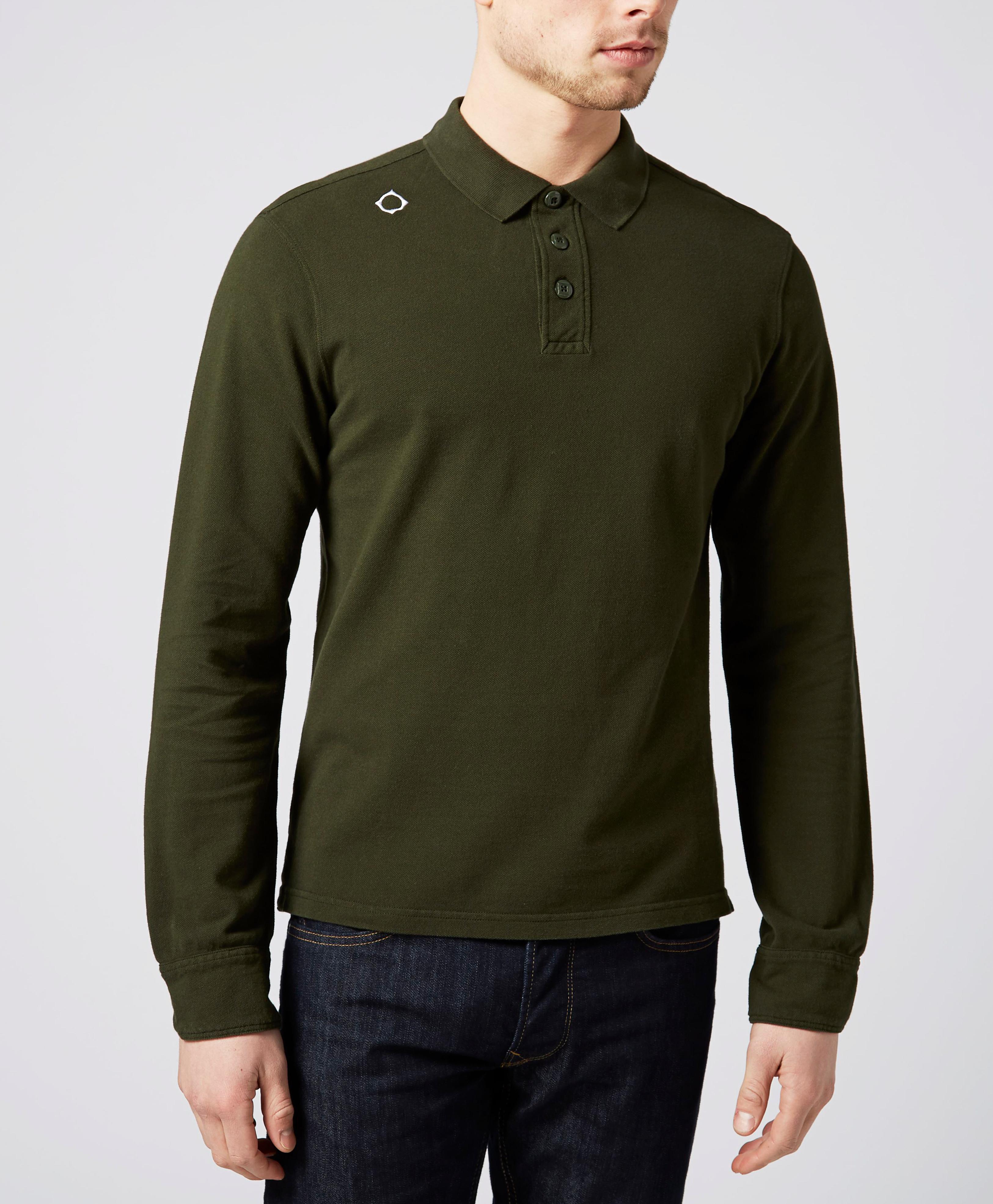 ma strum long sleeve polo