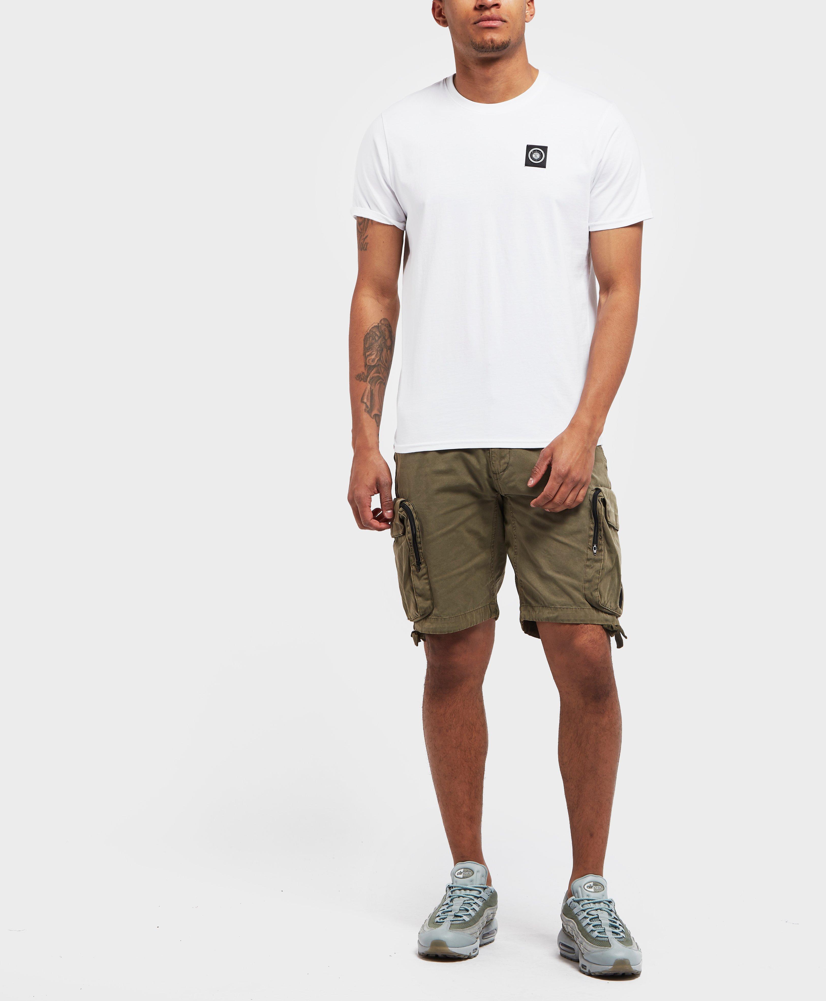 marshall artist garment dyed cargo shorts