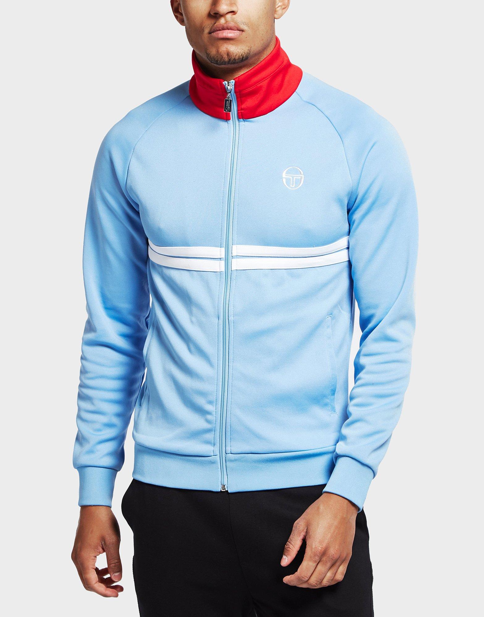 light blue sergio tacchini track top