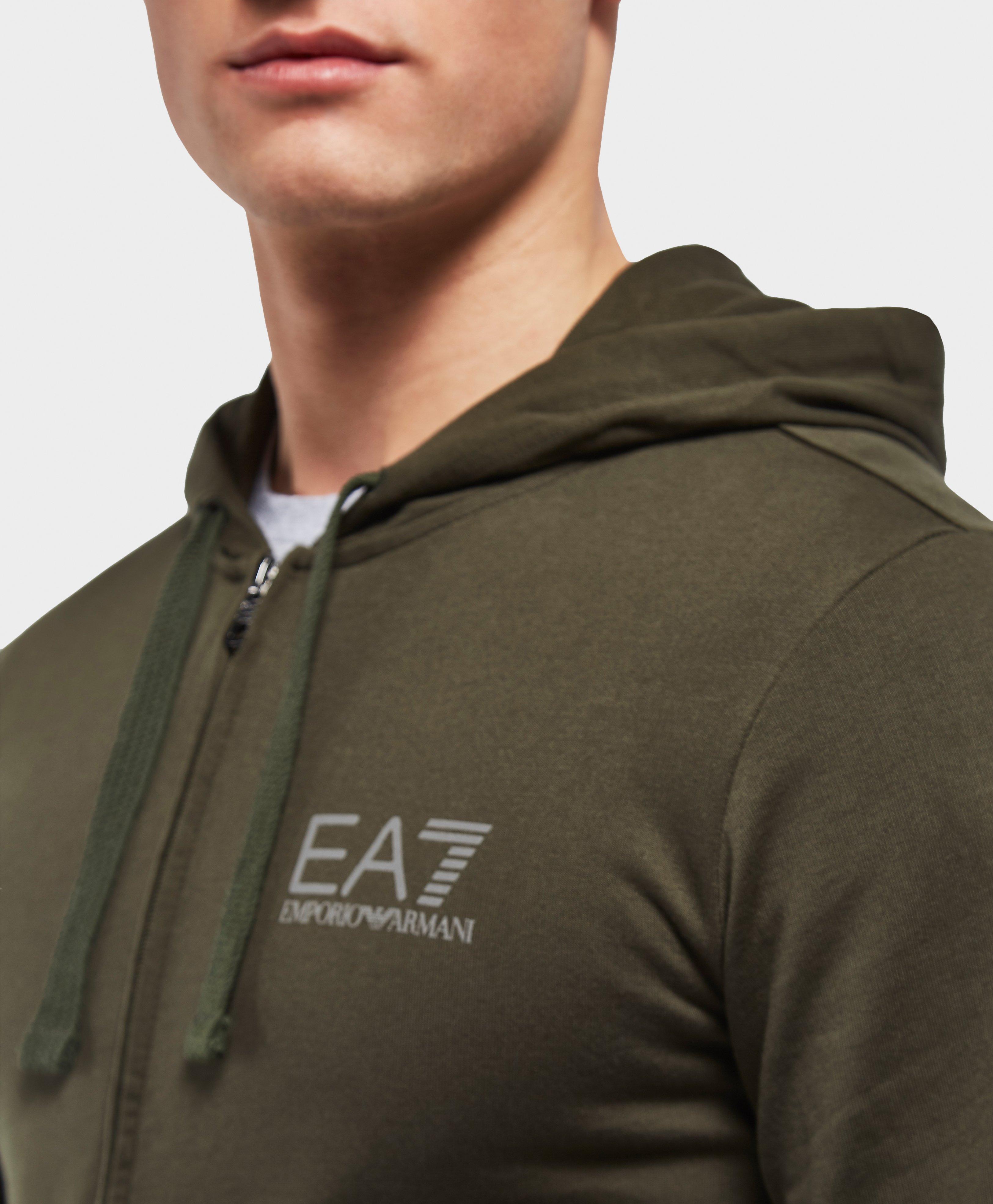 ea7 7 lines fleece tracksuit