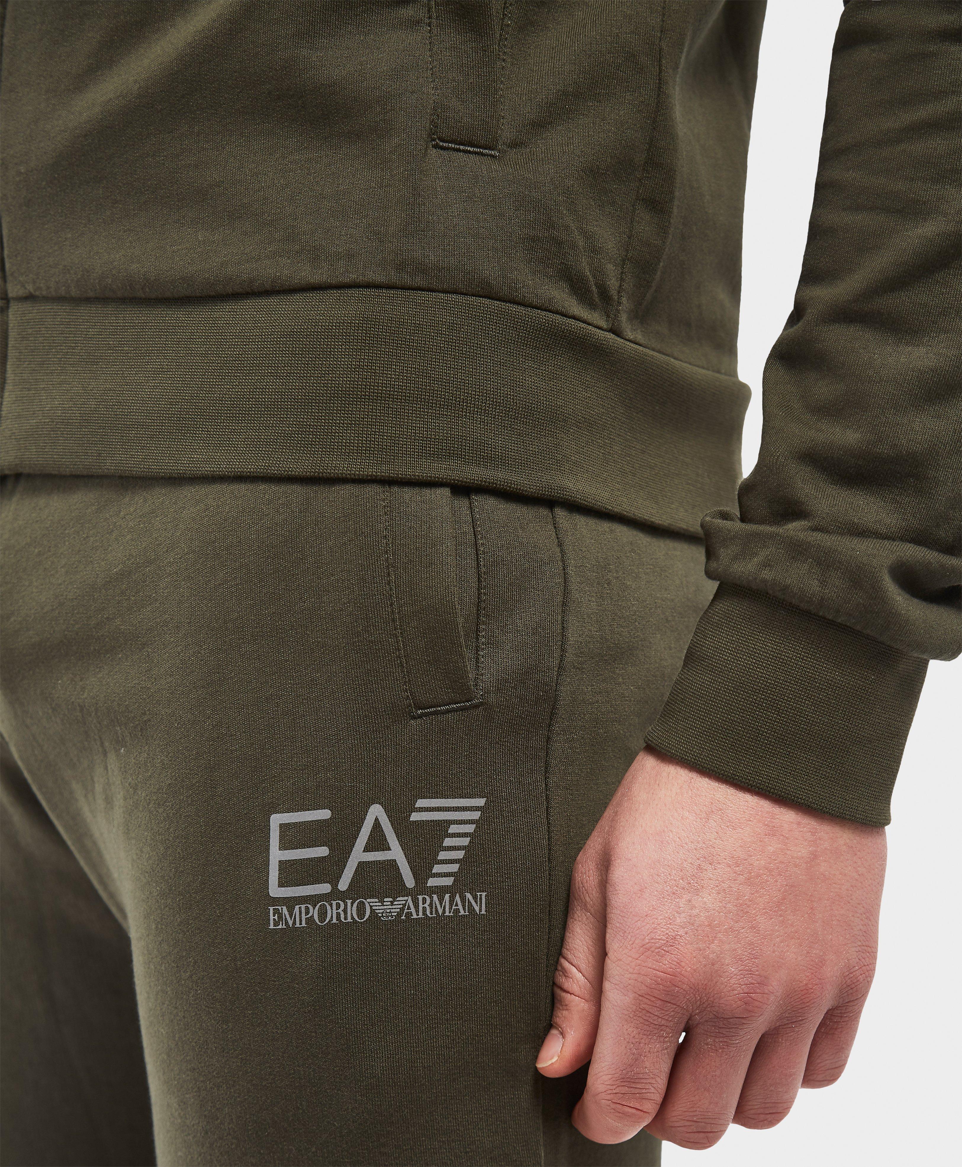 ea7 7 lines fleece tracksuit