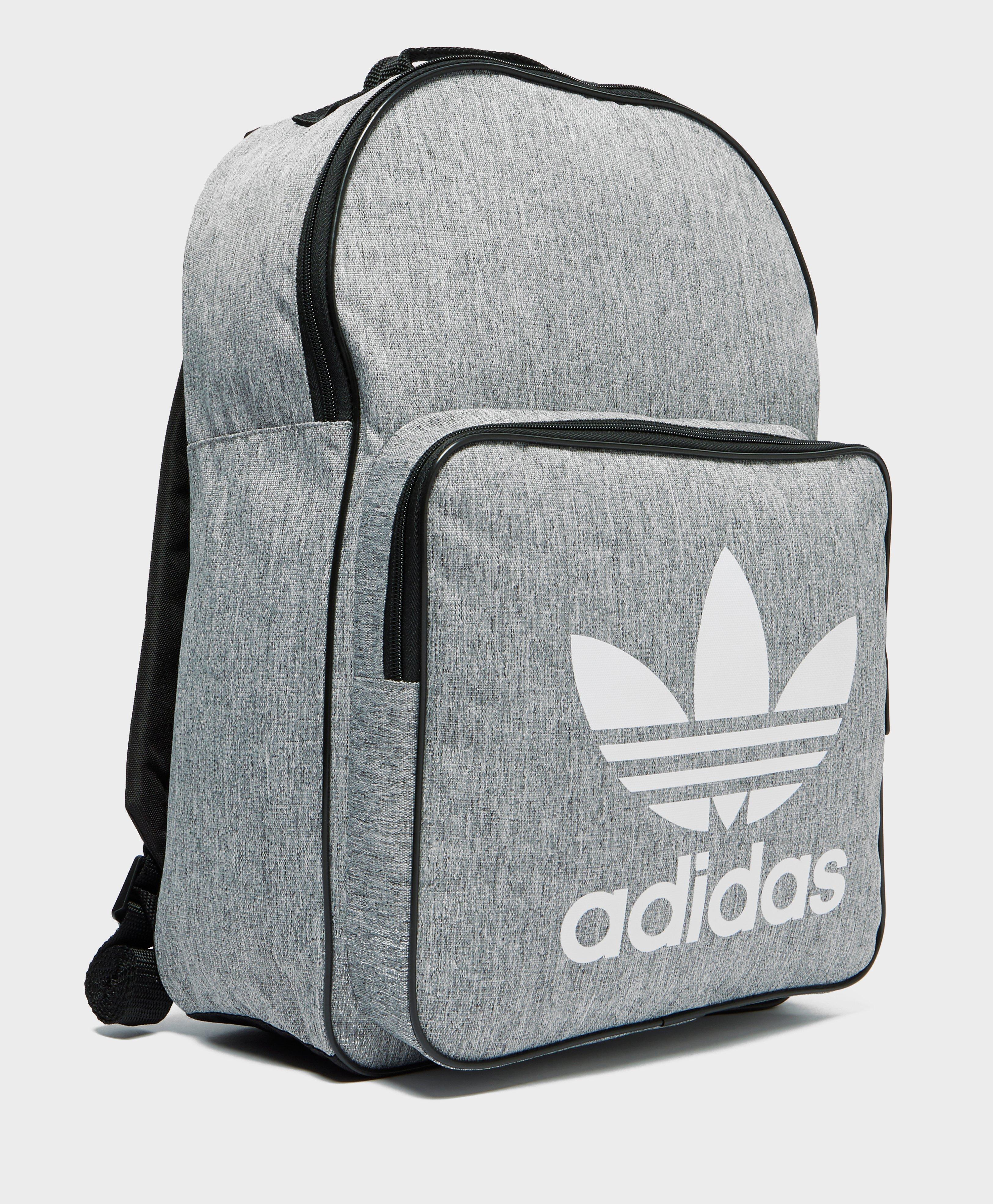 adidas originals classic backpack grey