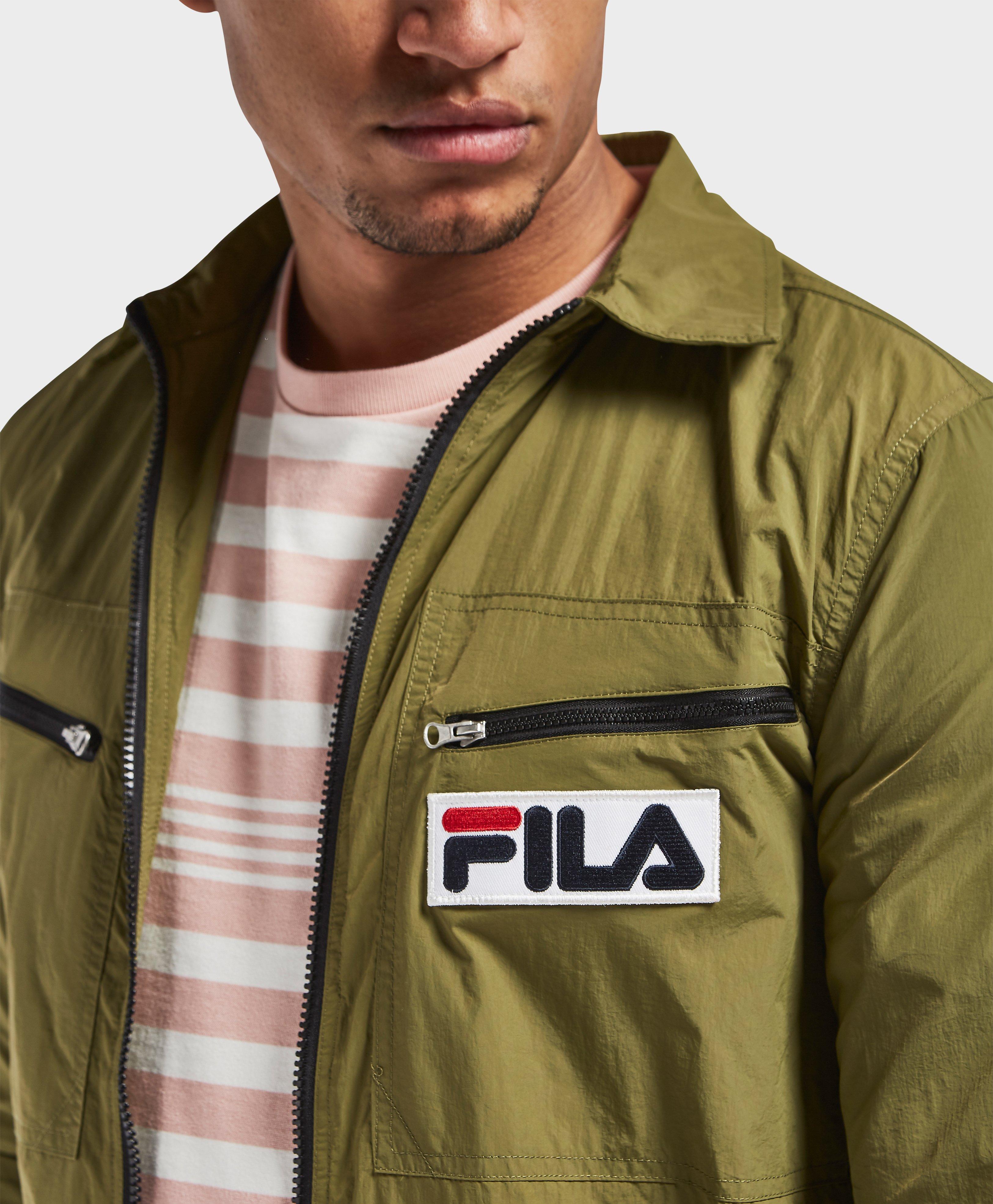 fila condor long sleeve overshirt