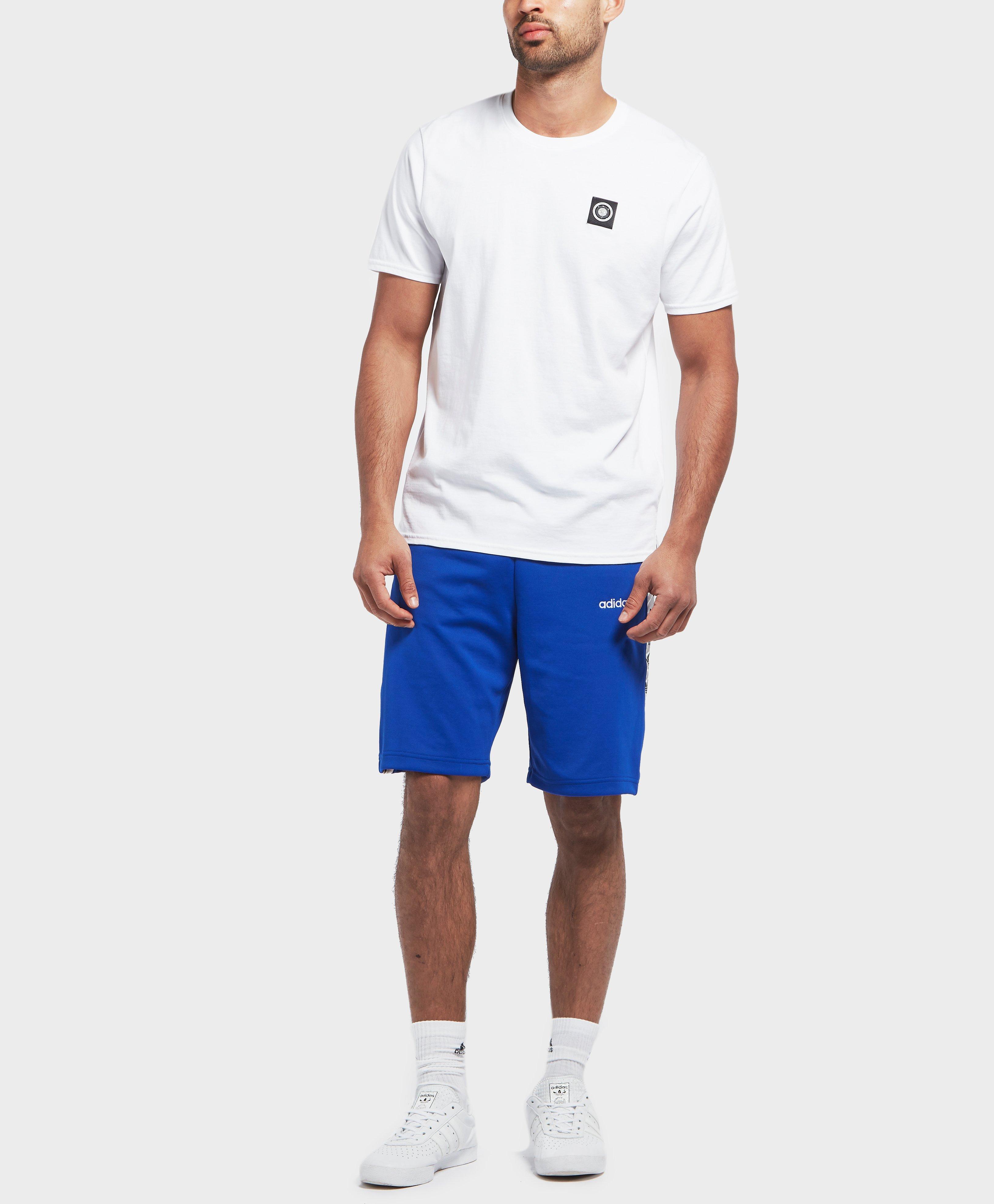 adidas originals tape poly shorts