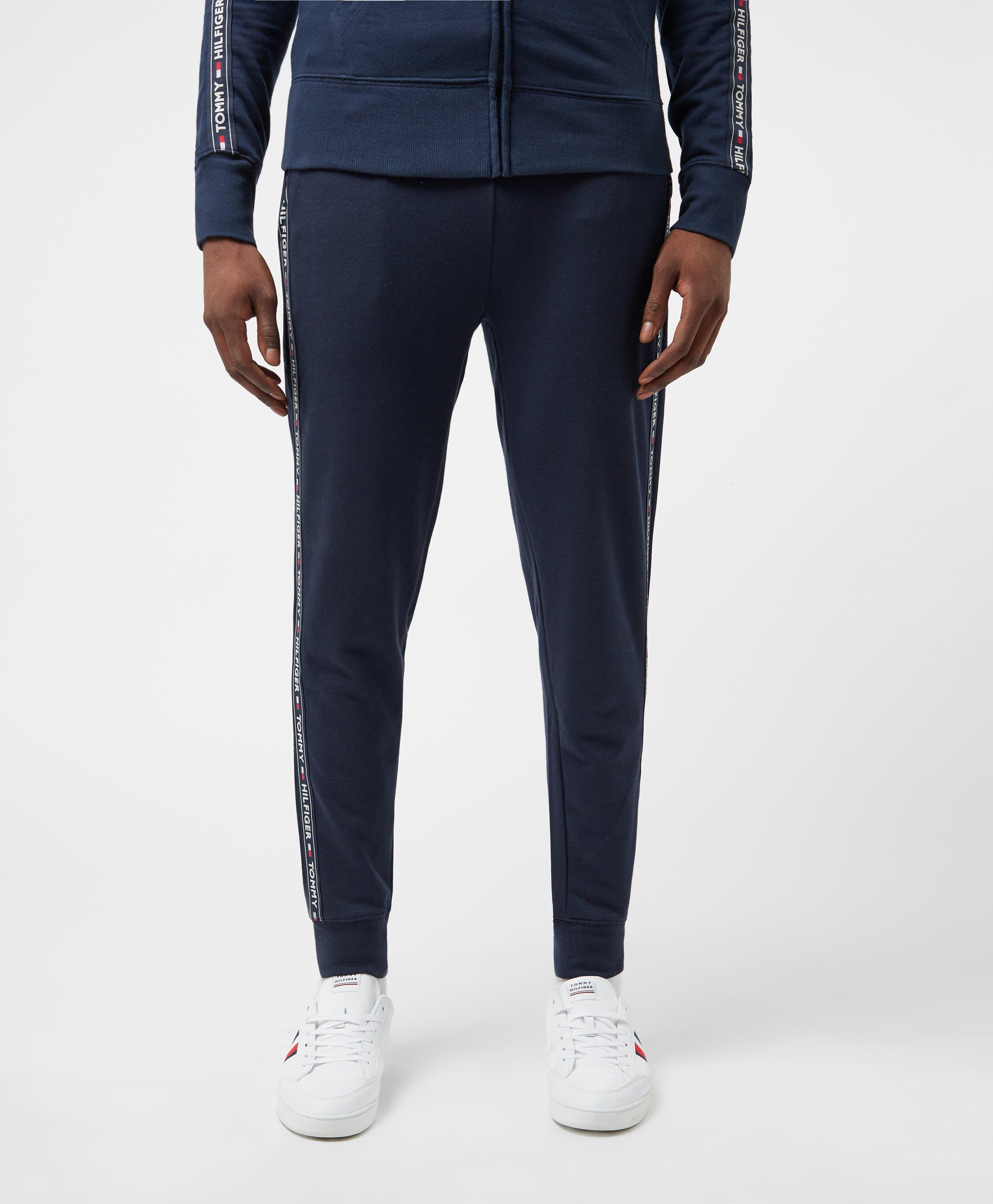 tommy hilfiger loungewear tracksuit navy