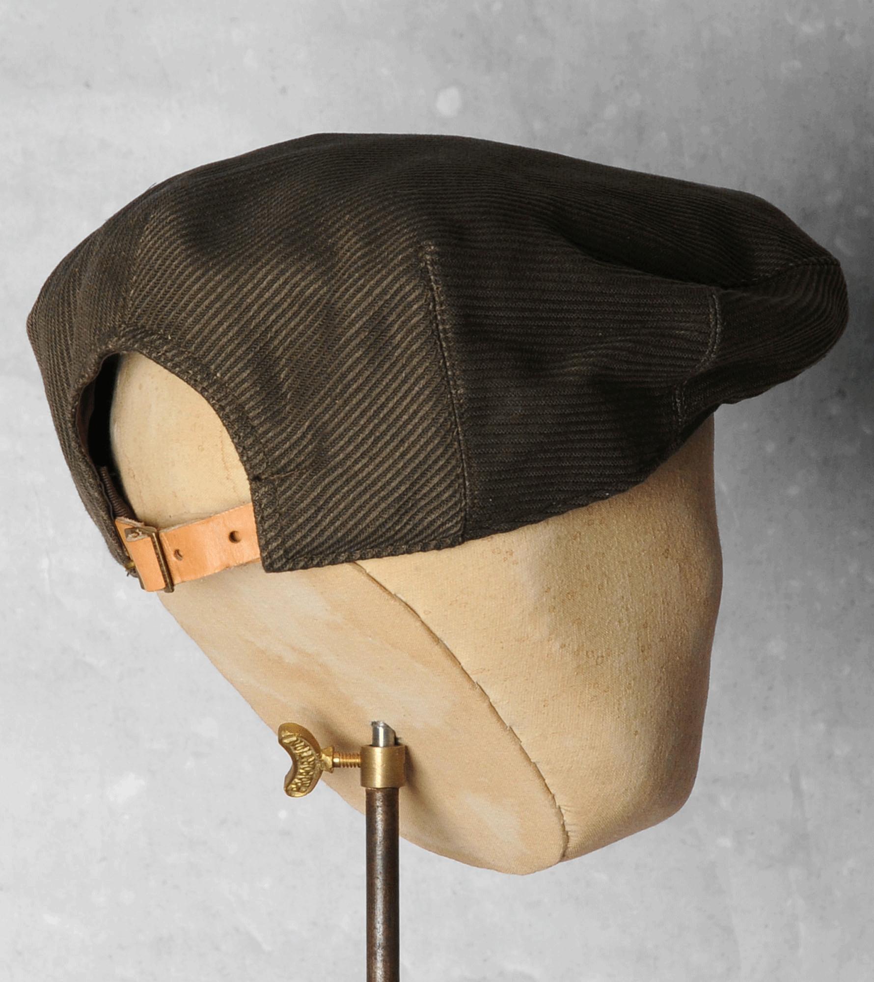 barbour cord flat cap