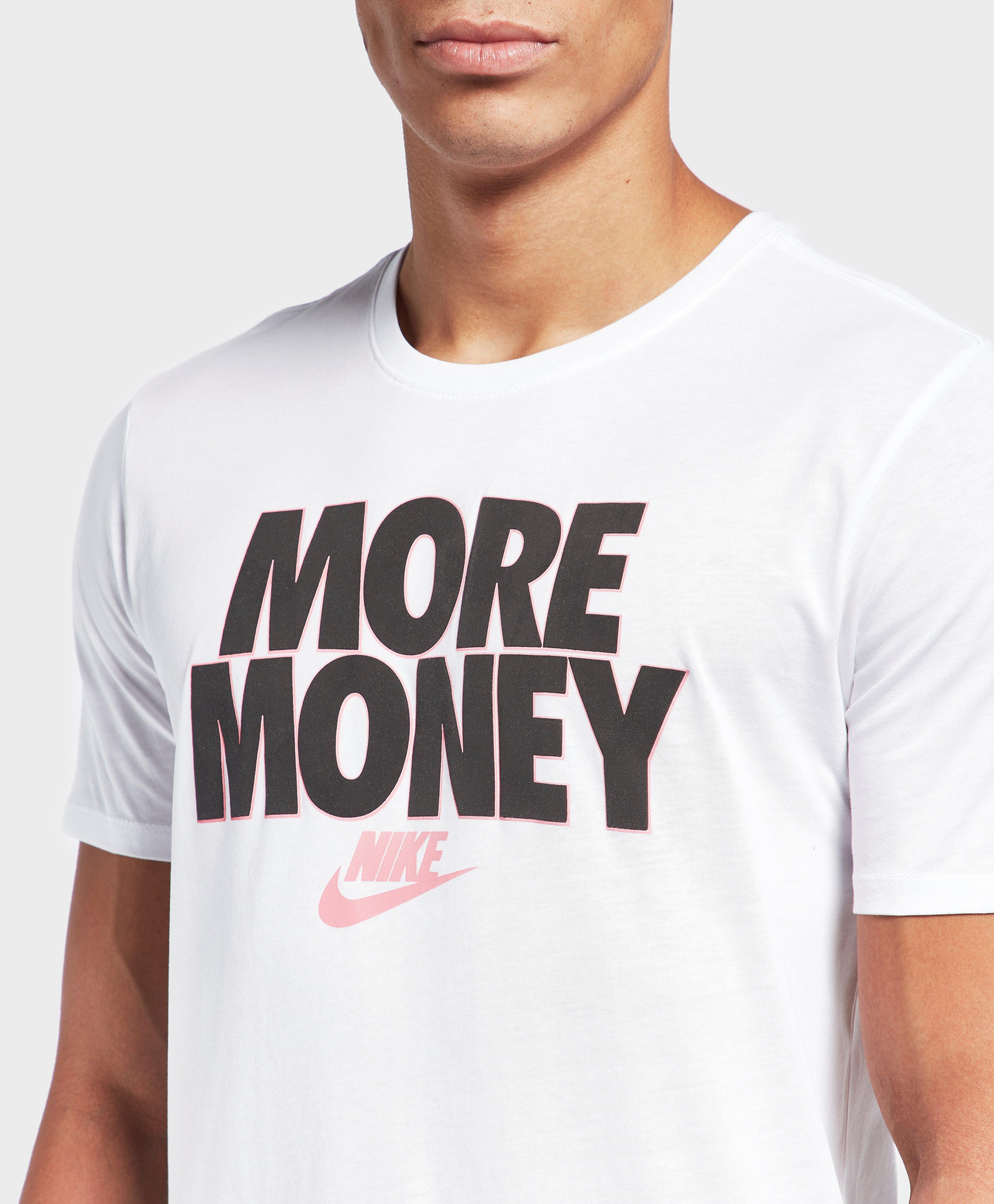 more money nike t shirt